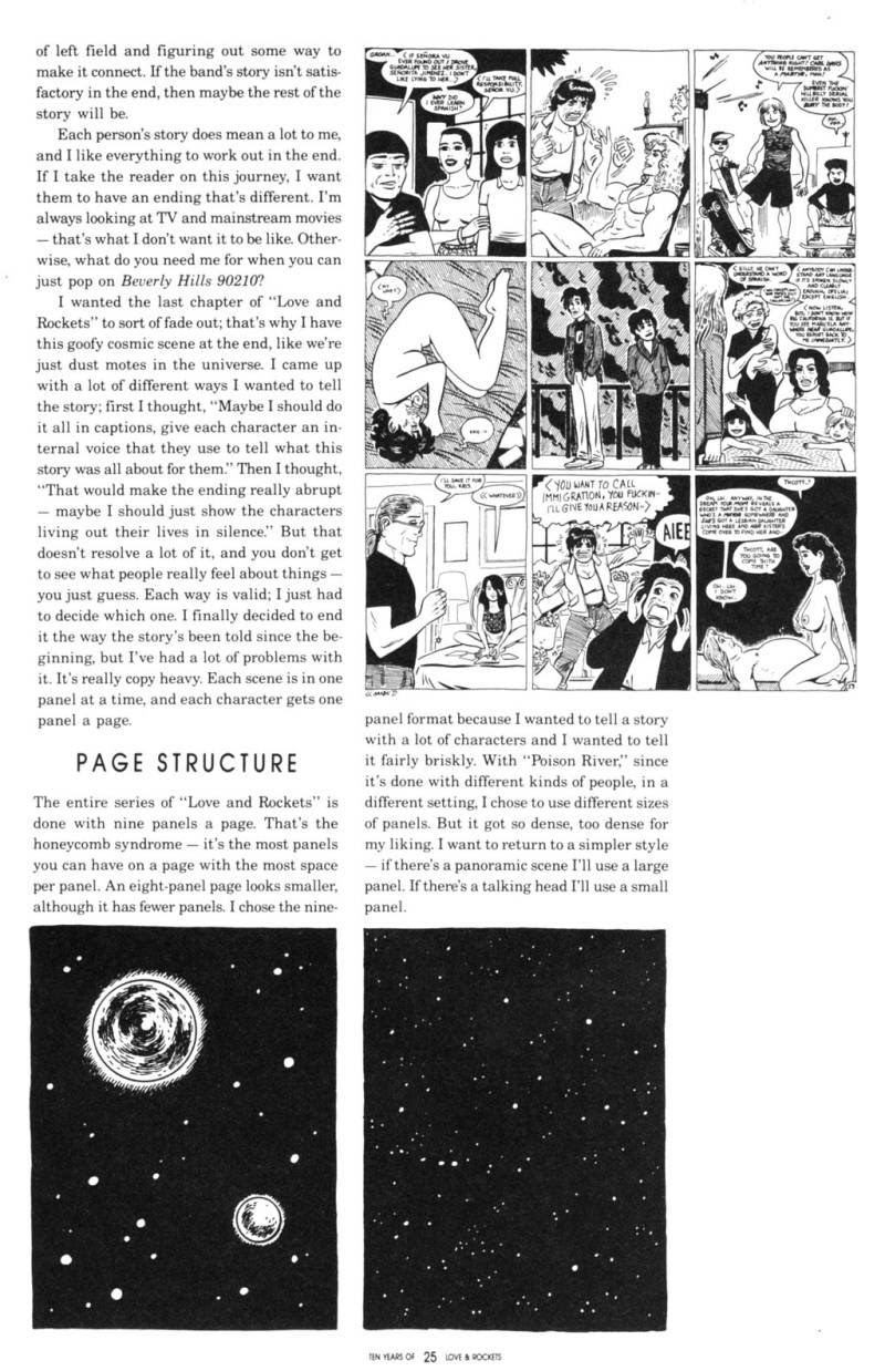 Read online Ten Years of Love and Rockets comic -  Issue # Full - 23