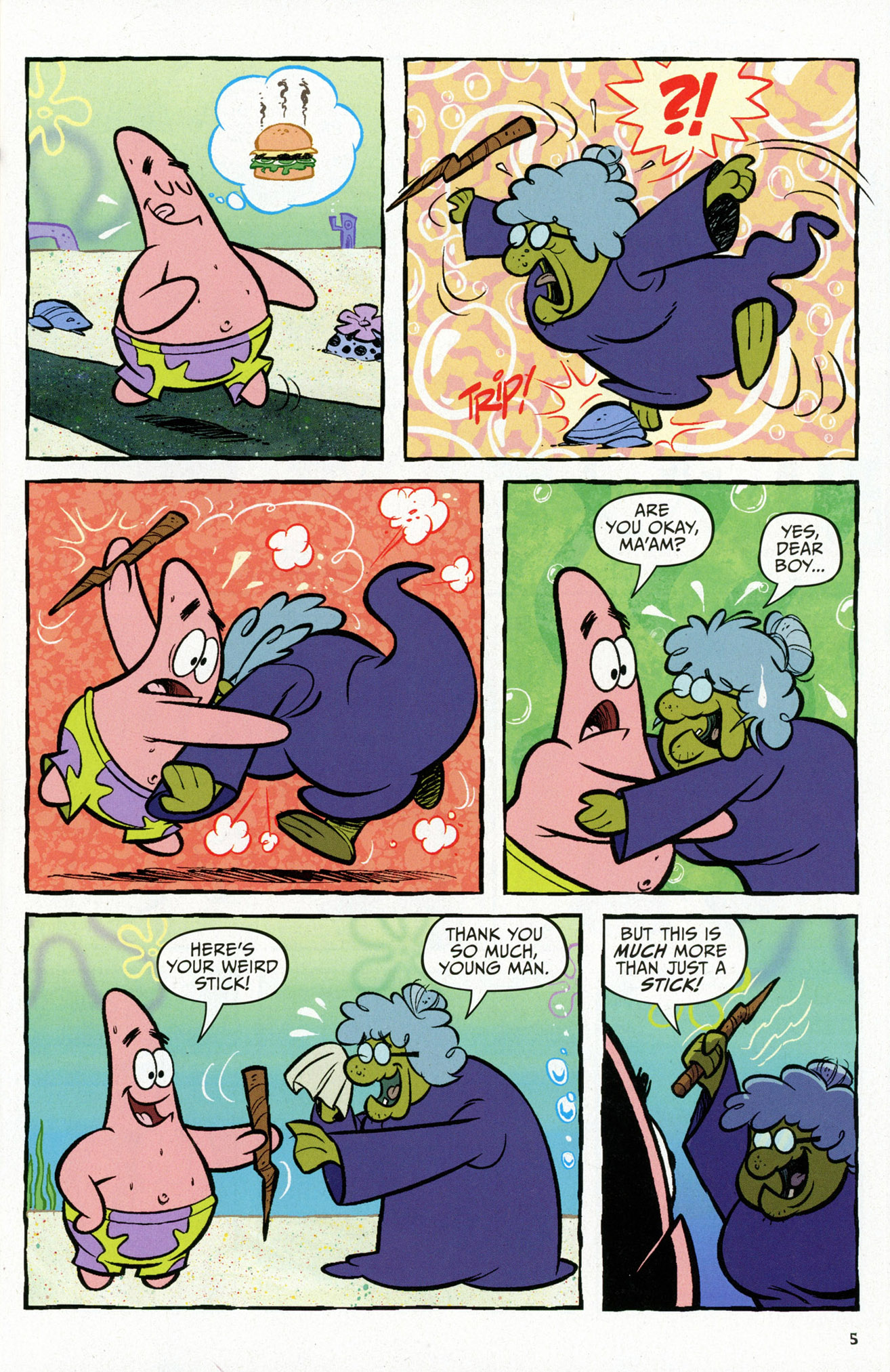 Read online SpongeBob Comics comic -  Issue #61 - 7