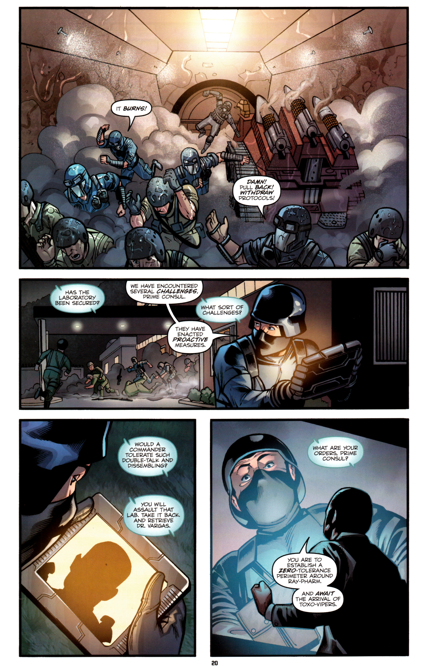 Read online G.I. Joe: Snake Eyes comic -  Issue #7 - 23