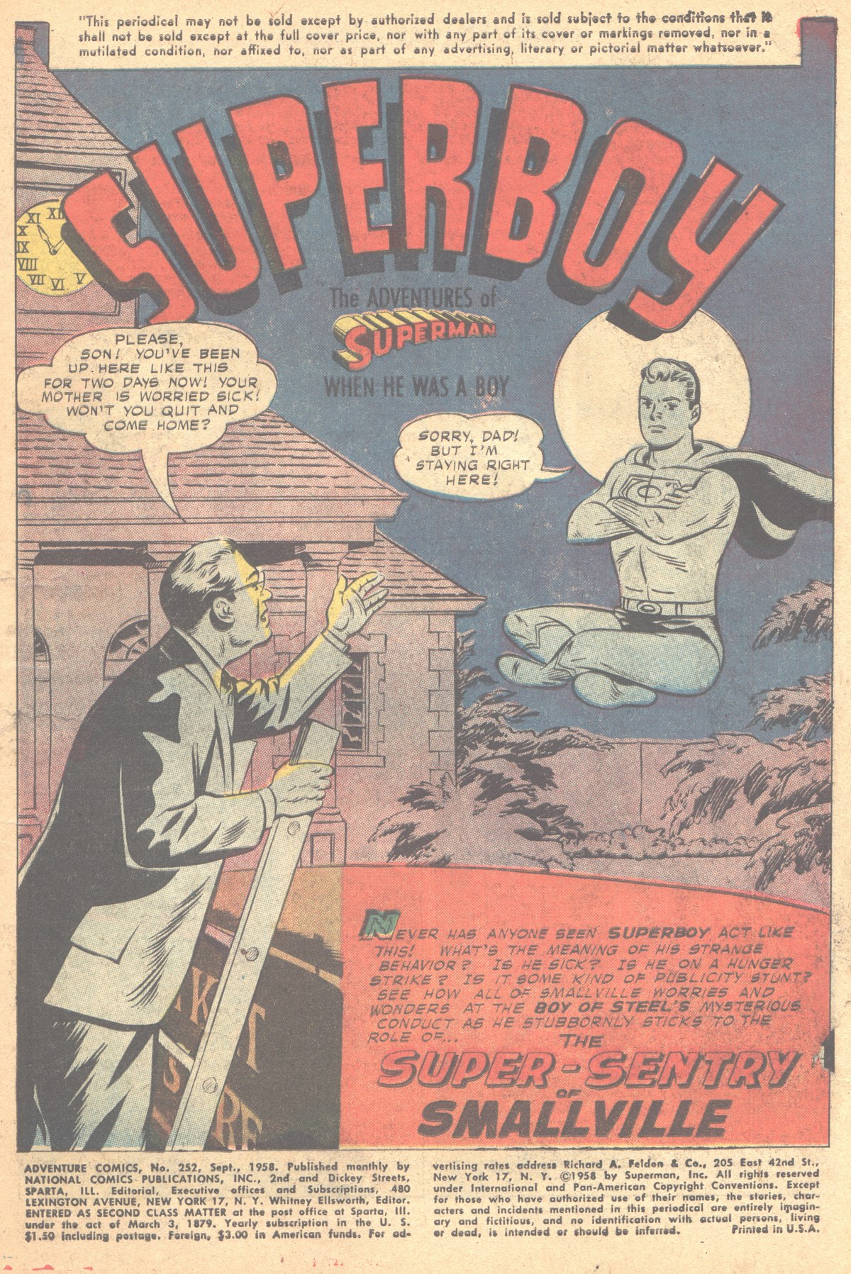 Read online Adventure Comics (1938) comic -  Issue #252 - 3