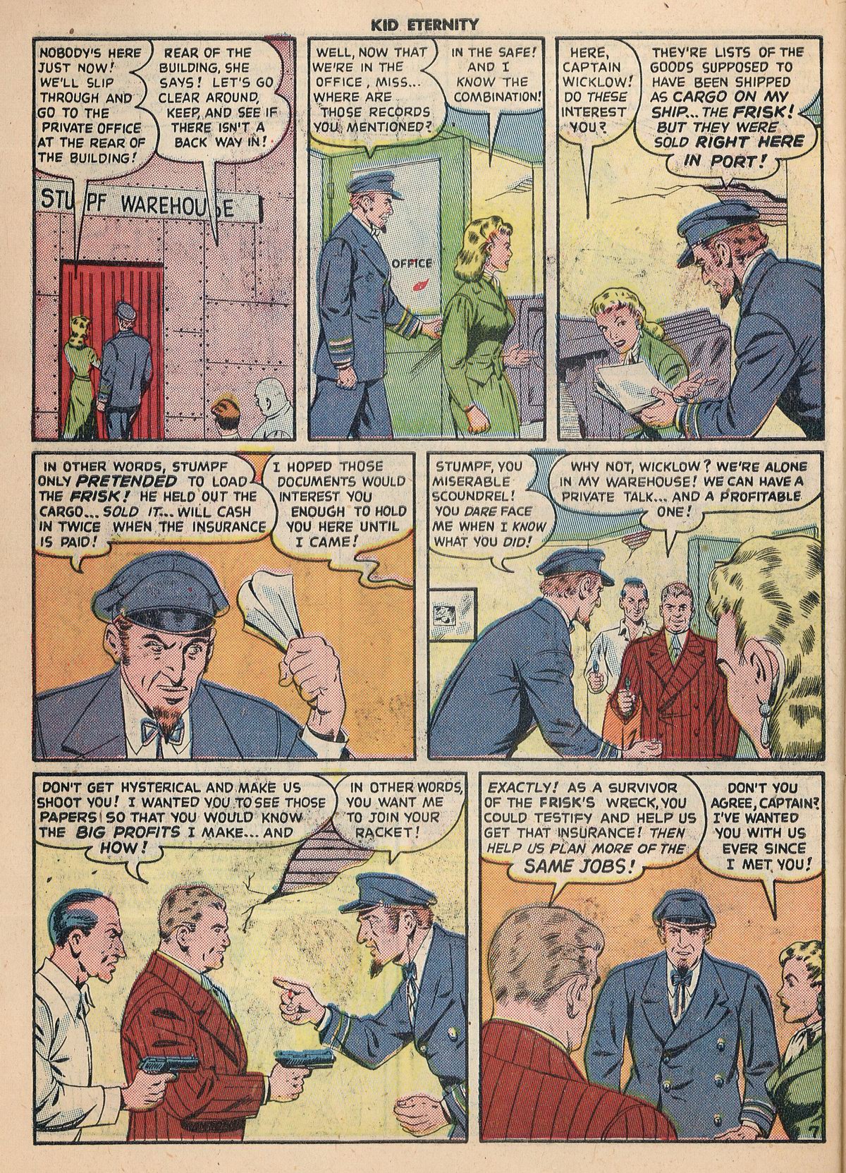 Read online Kid Eternity (1946) comic -  Issue #18 - 31