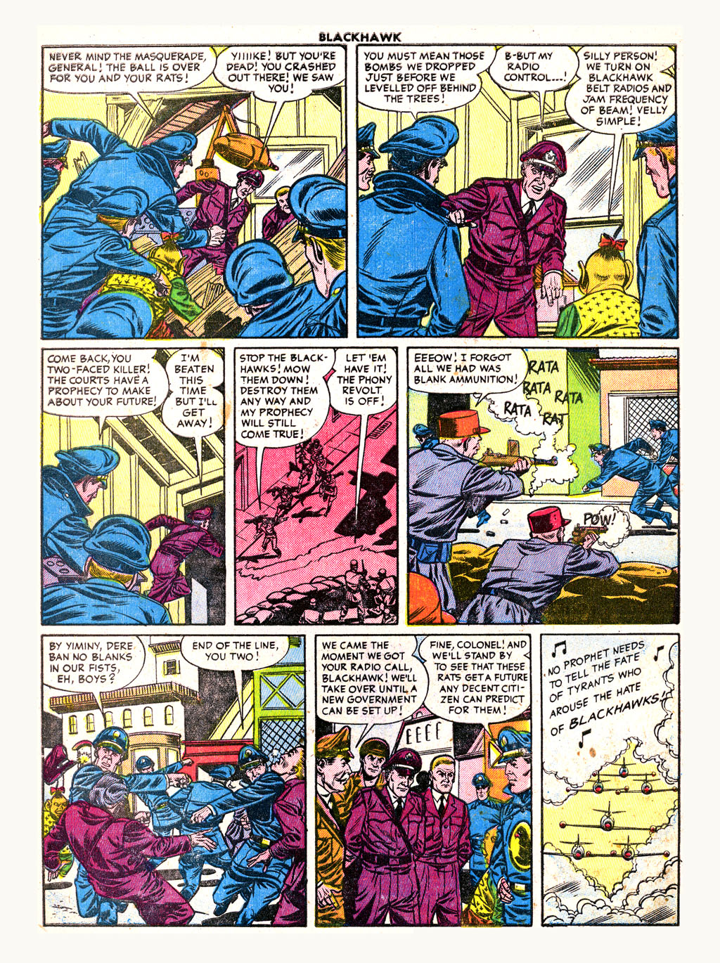 Read online Blackhawk (1957) comic -  Issue #94 - 32