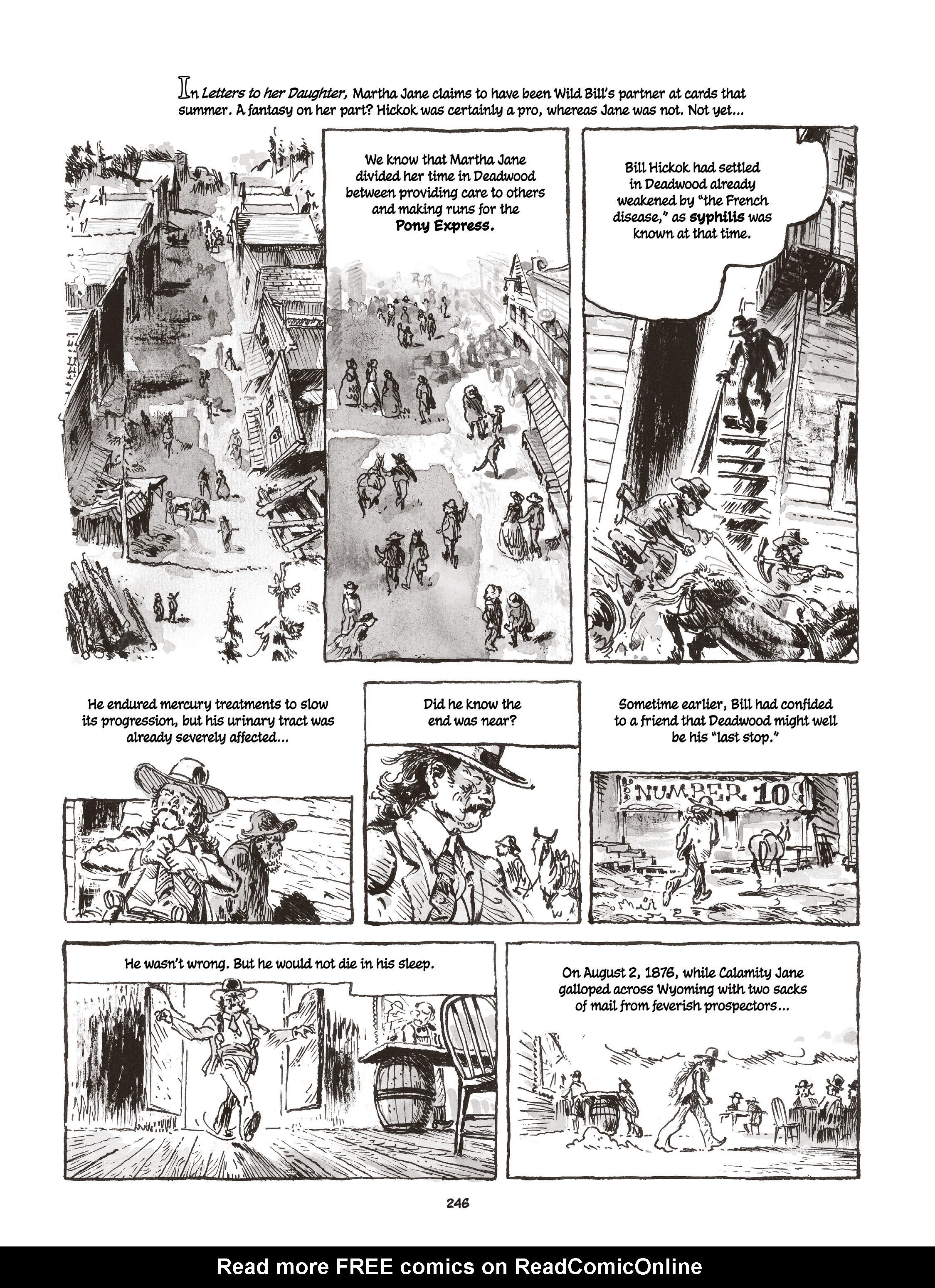 Read online Calamity Jane: The Calamitous Life of Martha Jane Cannary comic -  Issue # TPB (Part 3) - 46
