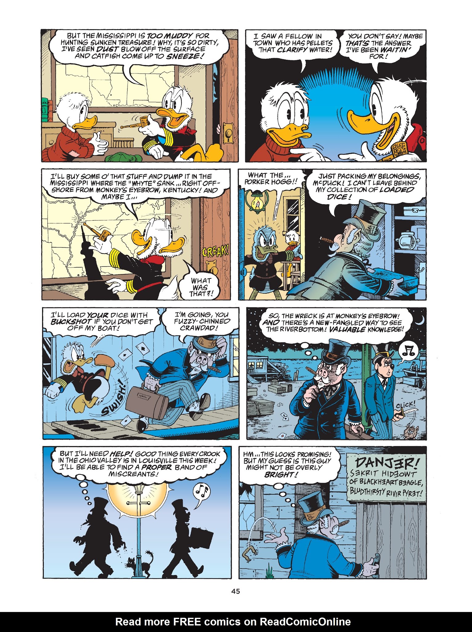 Read online Walt Disney Uncle Scrooge and Donald Duck: The Don Rosa Library comic -  Issue # TPB 4 (Part 1) - 46