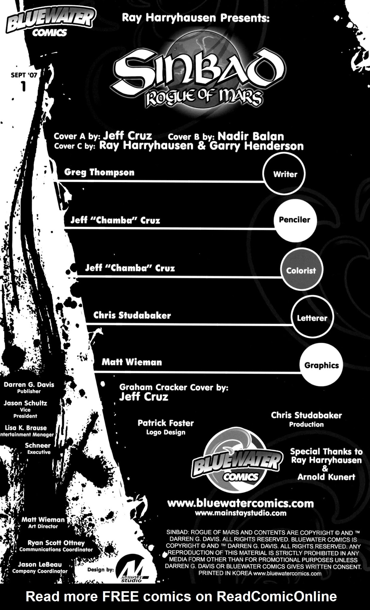 Read online Sinbad: Rogue of Mars comic -  Issue #1 - 6