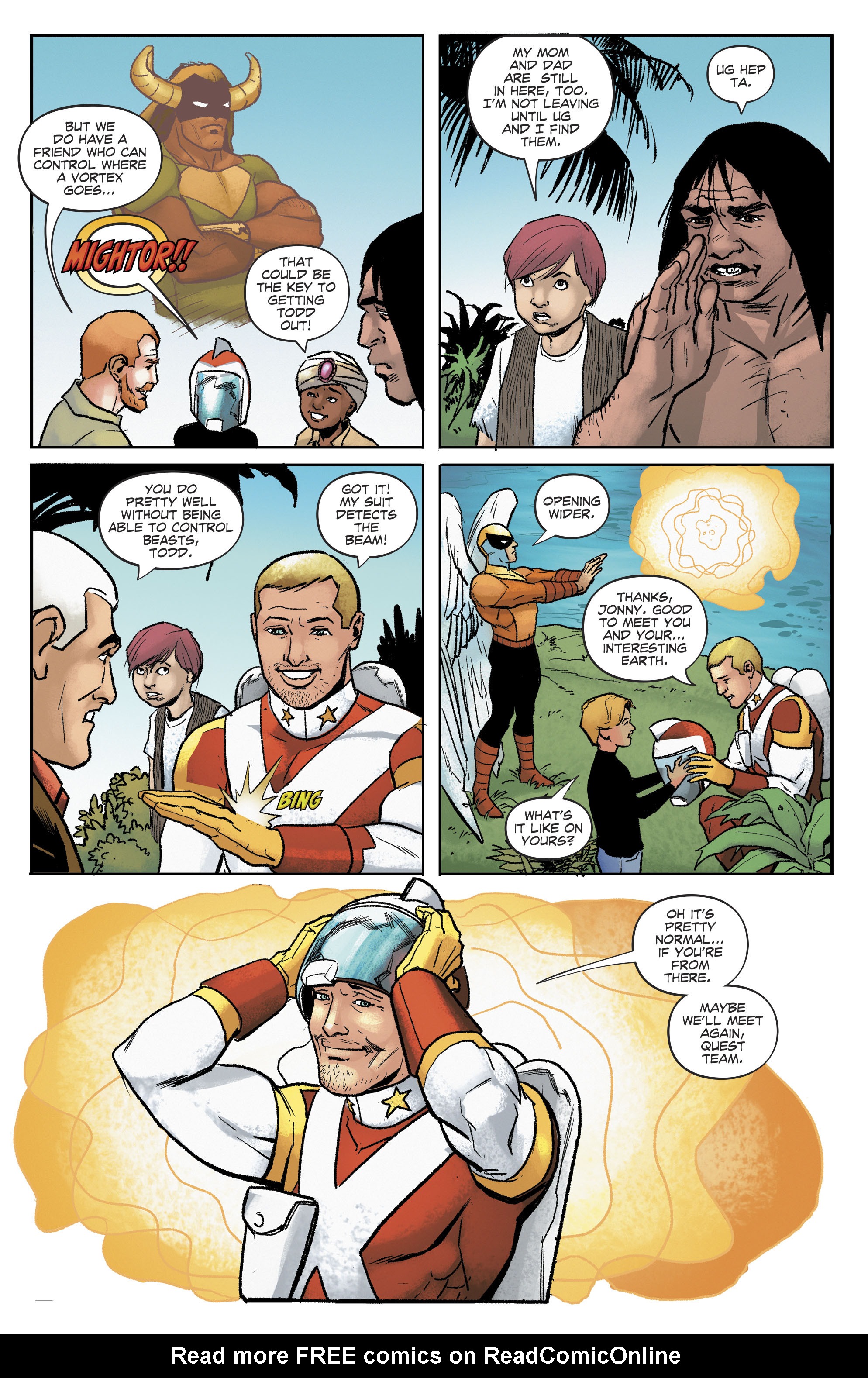 Read online Adam Strange/Future Quest Special comic -  Issue # Full - 28