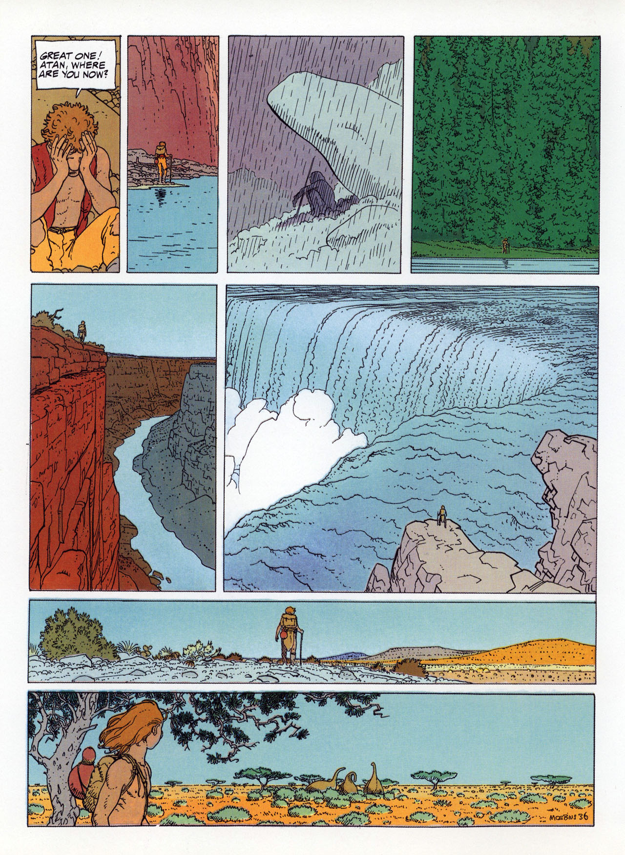 Read online Epic Graphic Novel: Moebius comic -  Issue # TPB 5 - 42