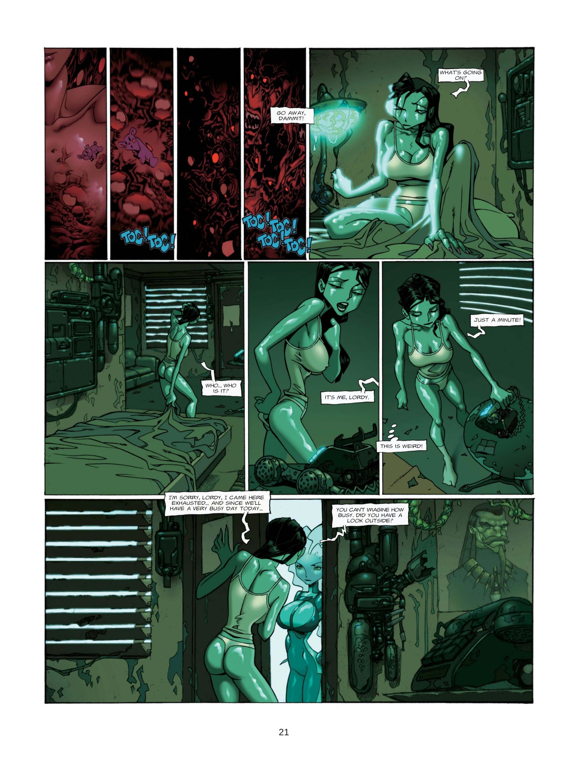 Read online Genetic Grunge comic -  Issue #1 - 23