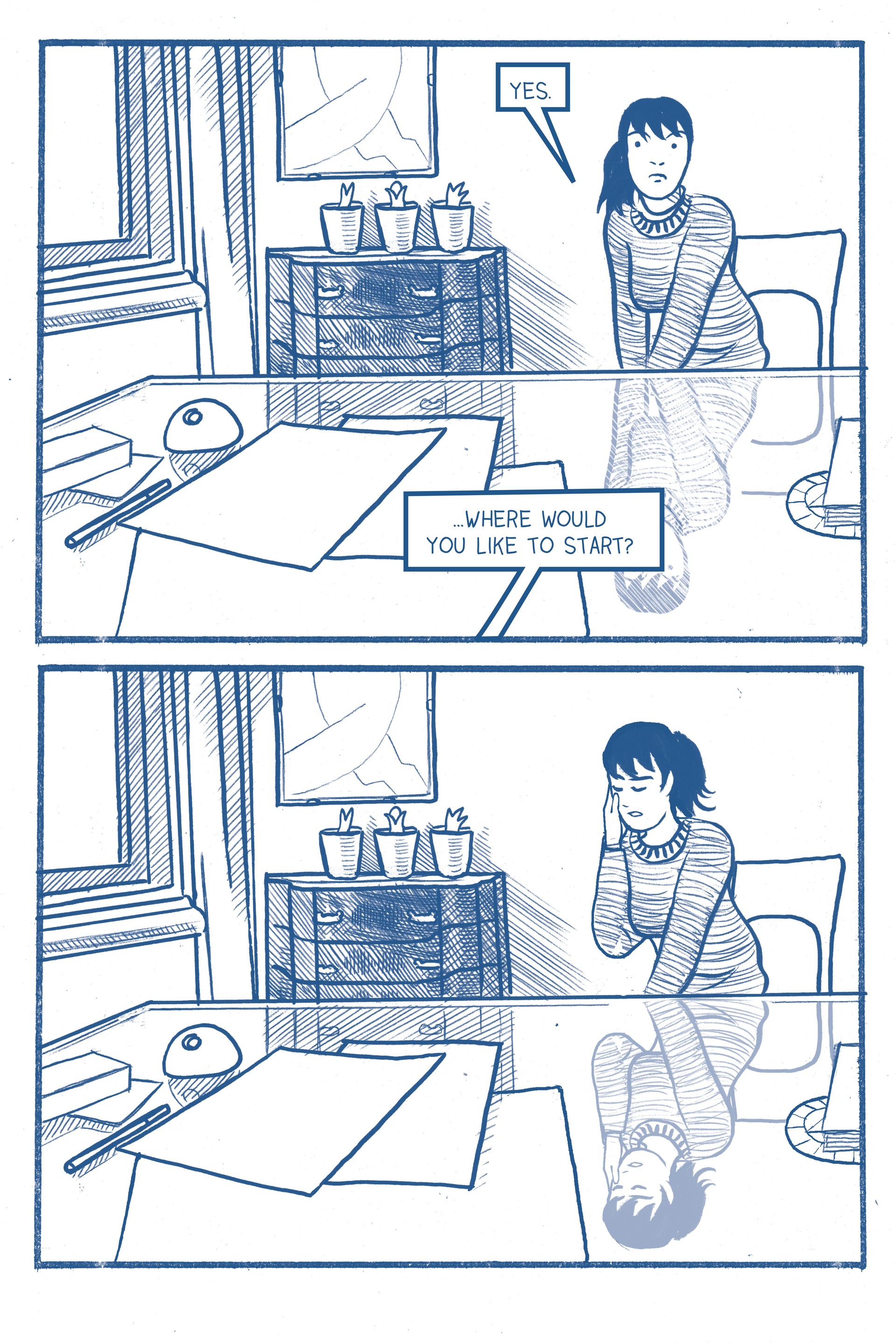 Read online When Everything Turned Blue comic -  Issue # TPB - 102