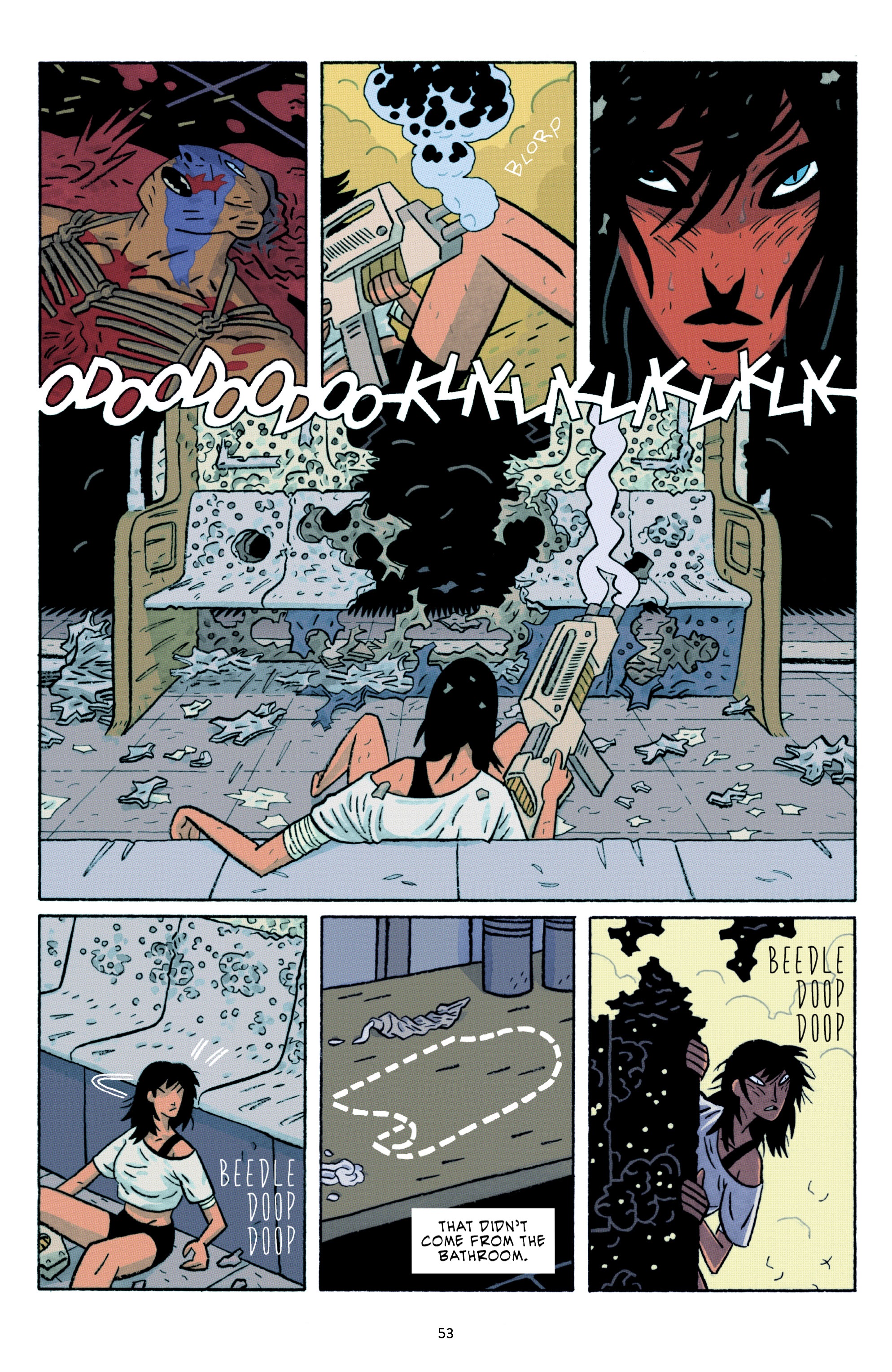 Read online ApocalyptiGirl: An Aria for the End Times (2020) comic -  Issue # TPB - 55