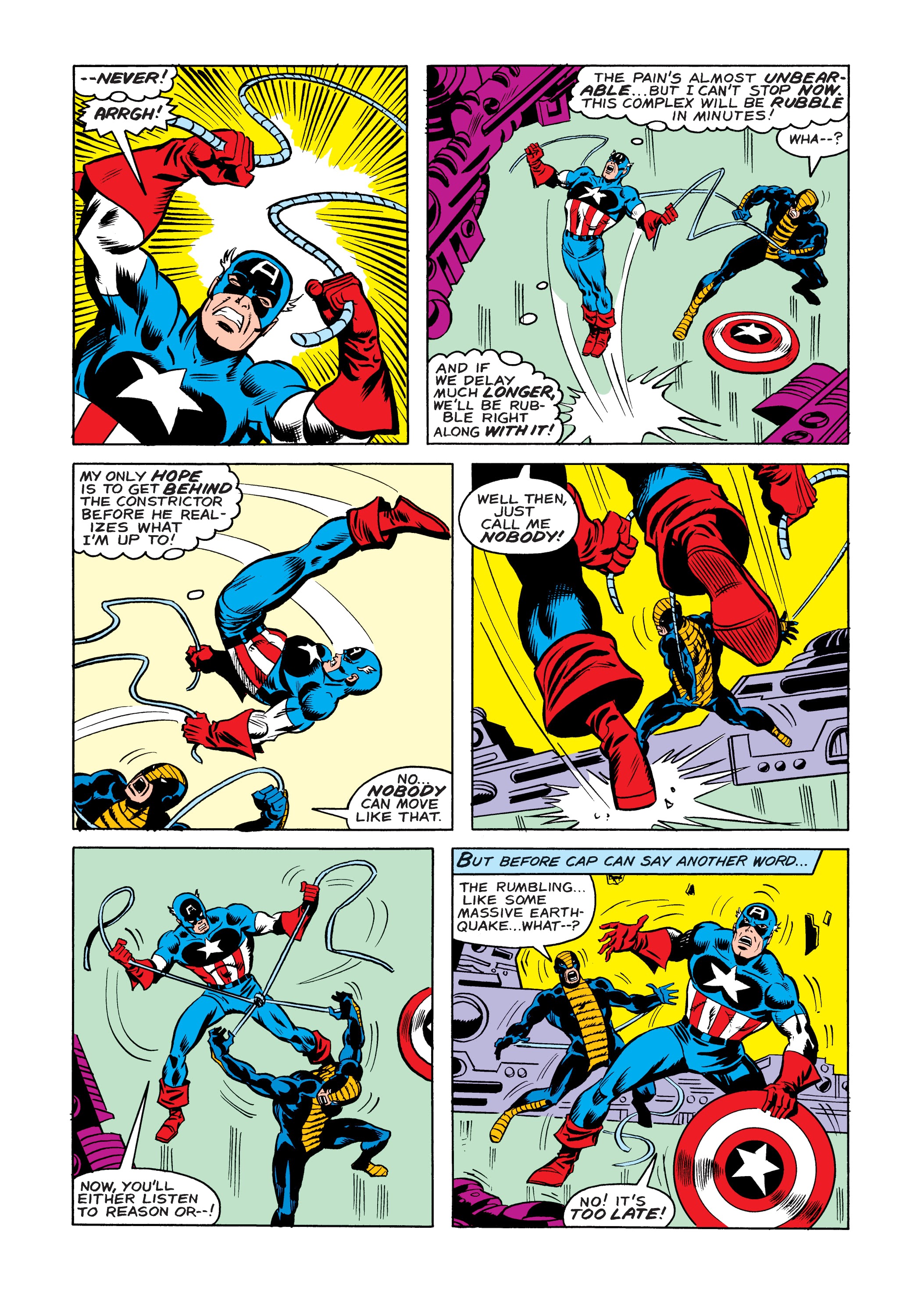 Read online Marvel Masterworks: Captain America comic -  Issue # TPB 12 (Part 3) - 39