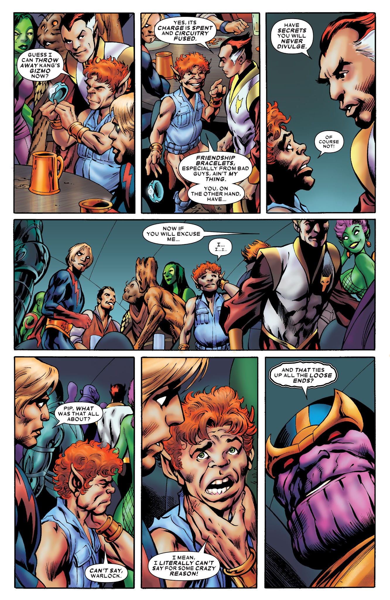 Read online Thanos: The Infinity Siblings comic -  Issue # TPB - 86