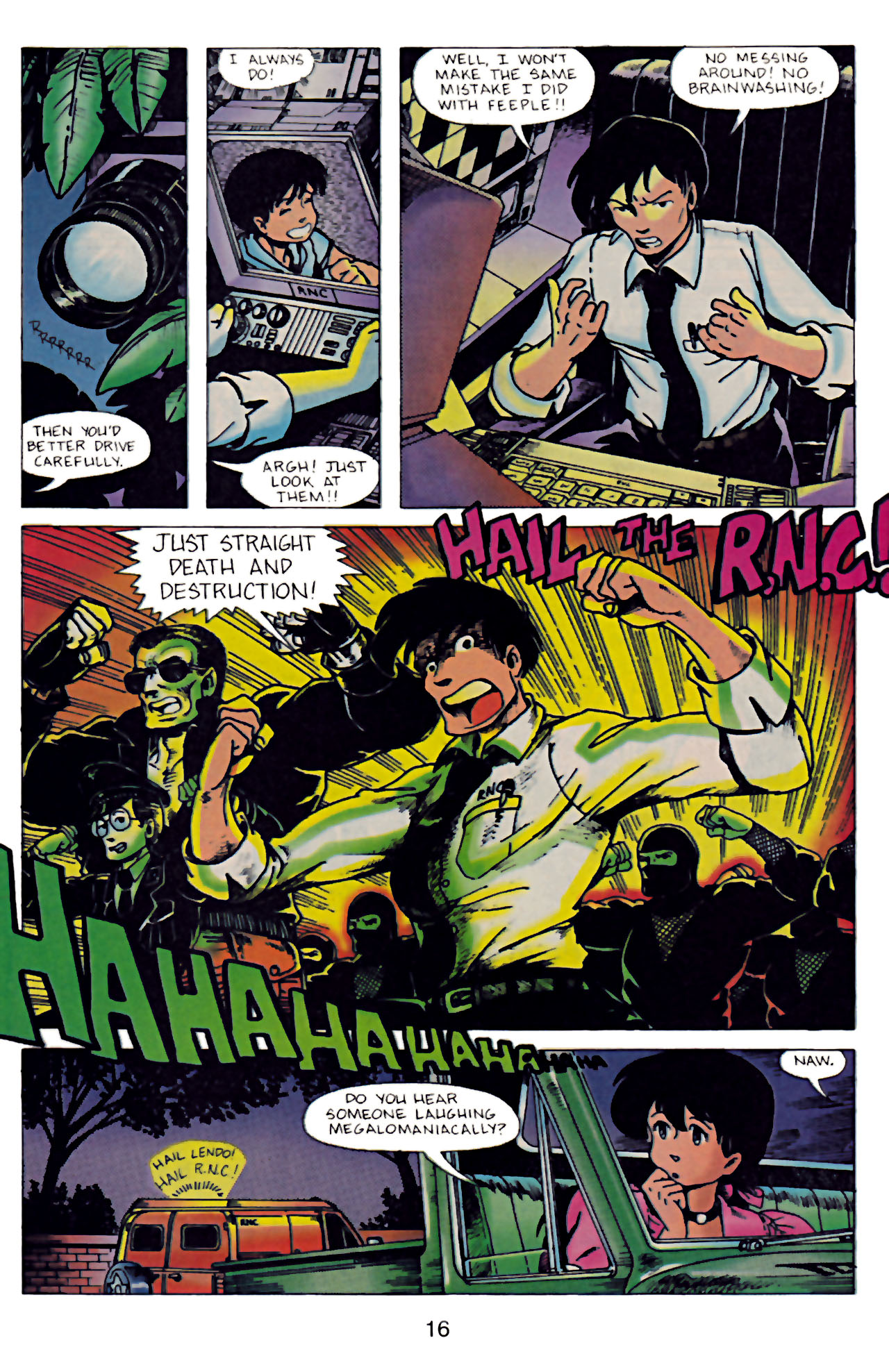 Read online Ninja High School In Color comic -  Issue #7 - 18