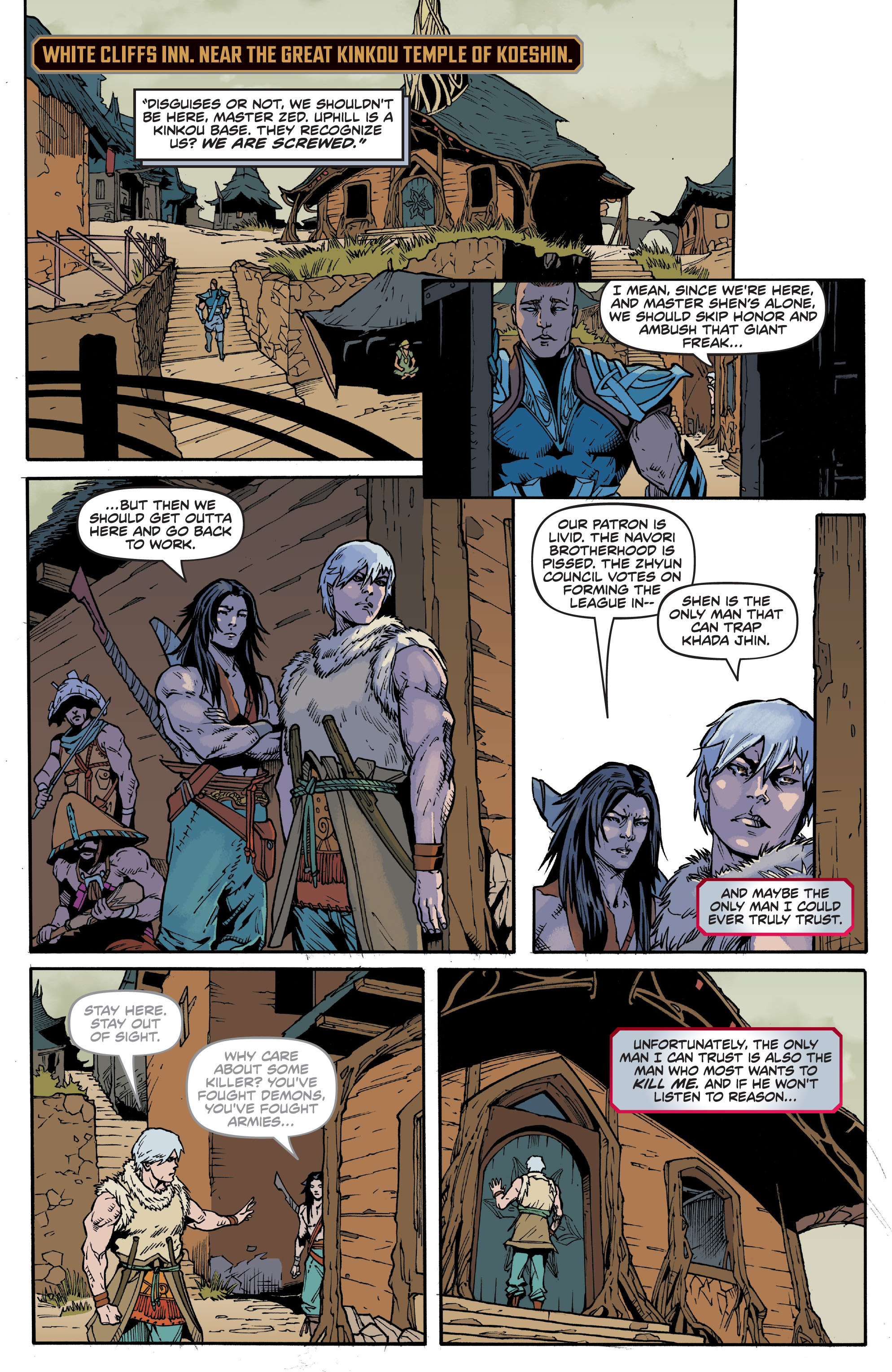 Read online League of Legends: Zed comic -  Issue #3 - 4