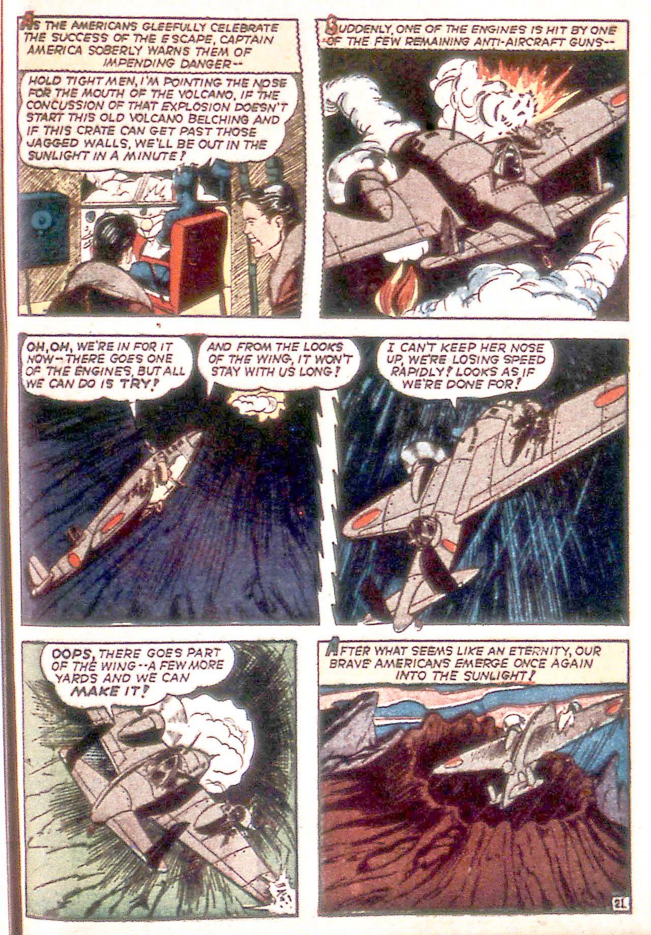 Read online Captain America Comics comic -  Issue #28 - 57
