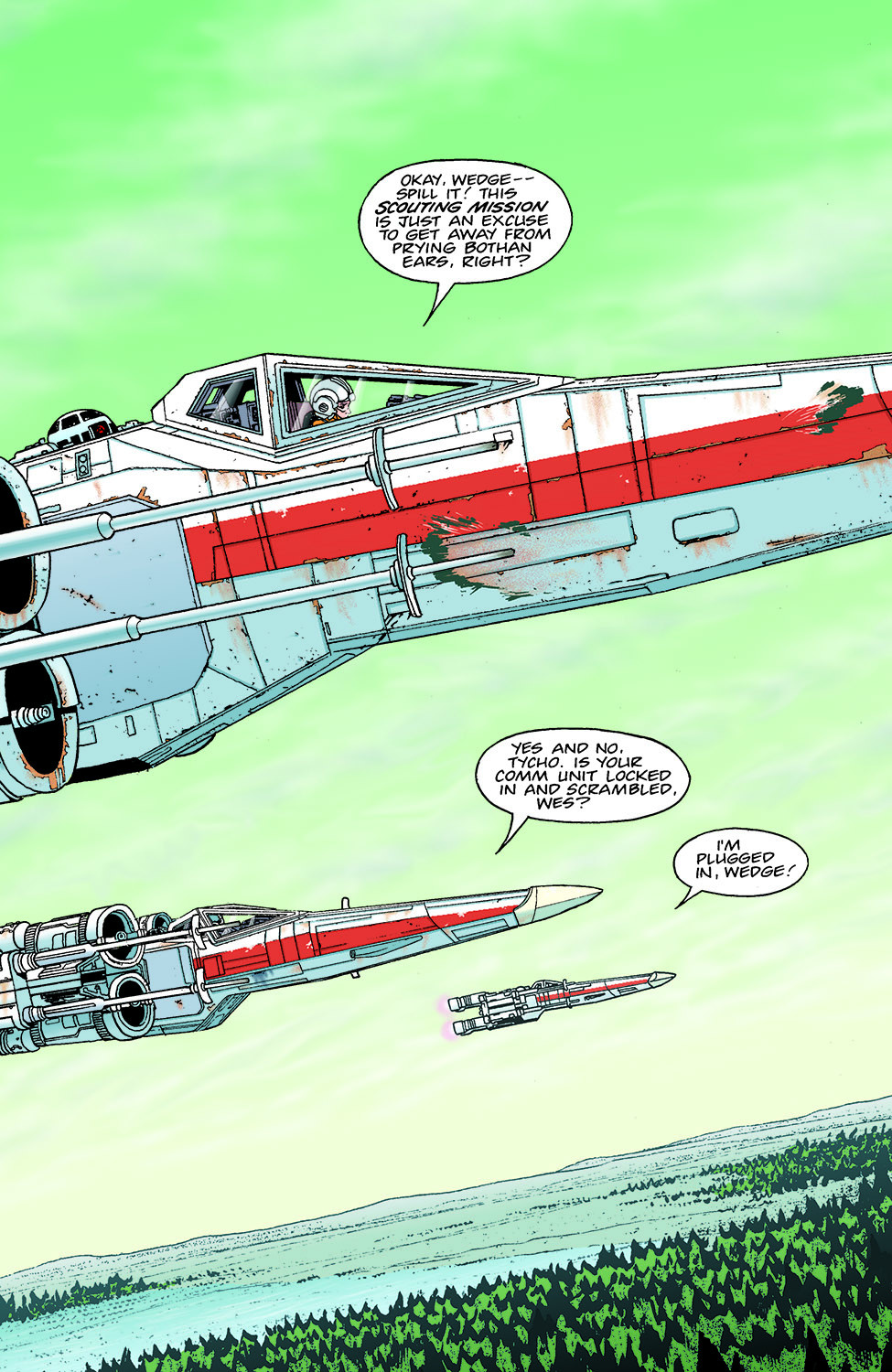 Read online Star Wars: X-Wing Rogue Squadron comic -  Issue #19 - 3