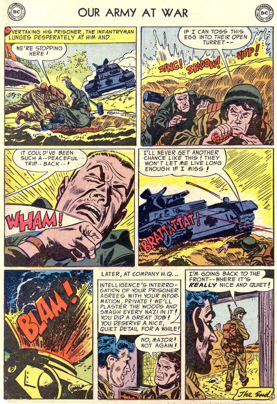 Read online Our Army at War (1952) comic -  Issue #23 - 18