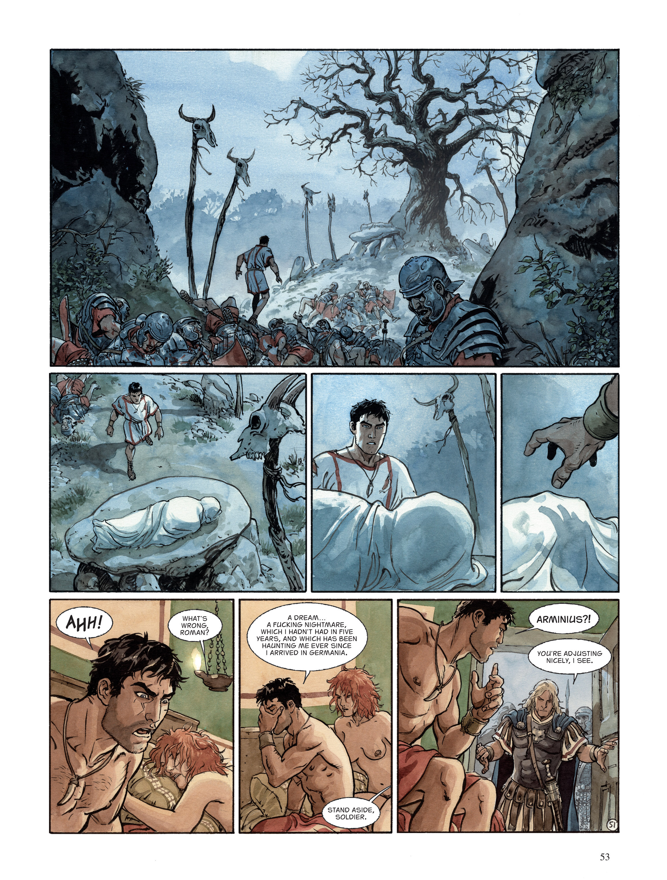 Read online The Eagles of Rome comic -  Issue # TPB 3 - 54