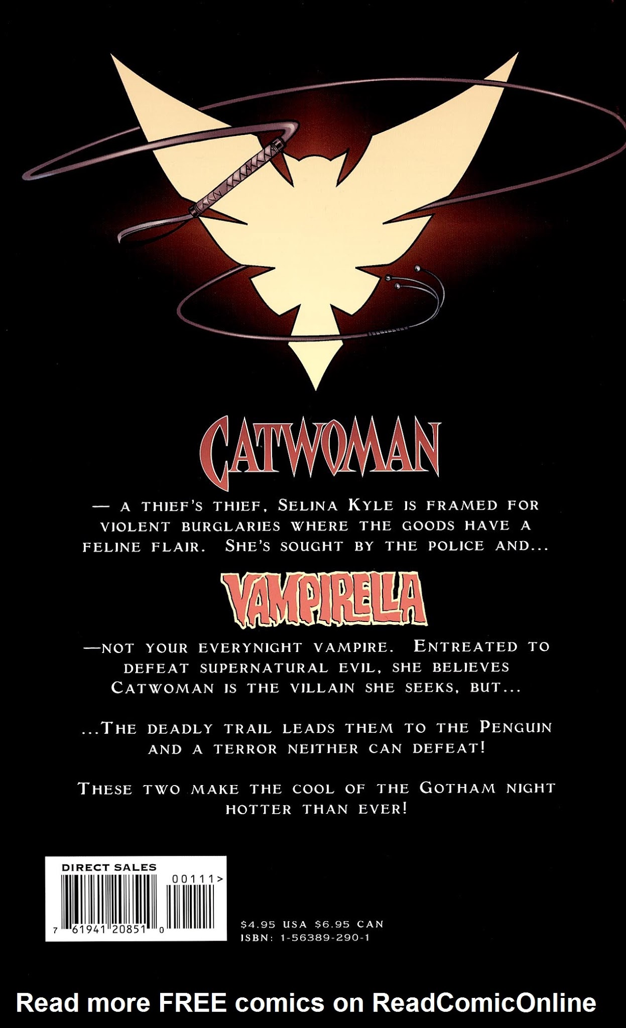 Read online Catwoman/Vampirella: The Furies comic -  Issue # Full - 52