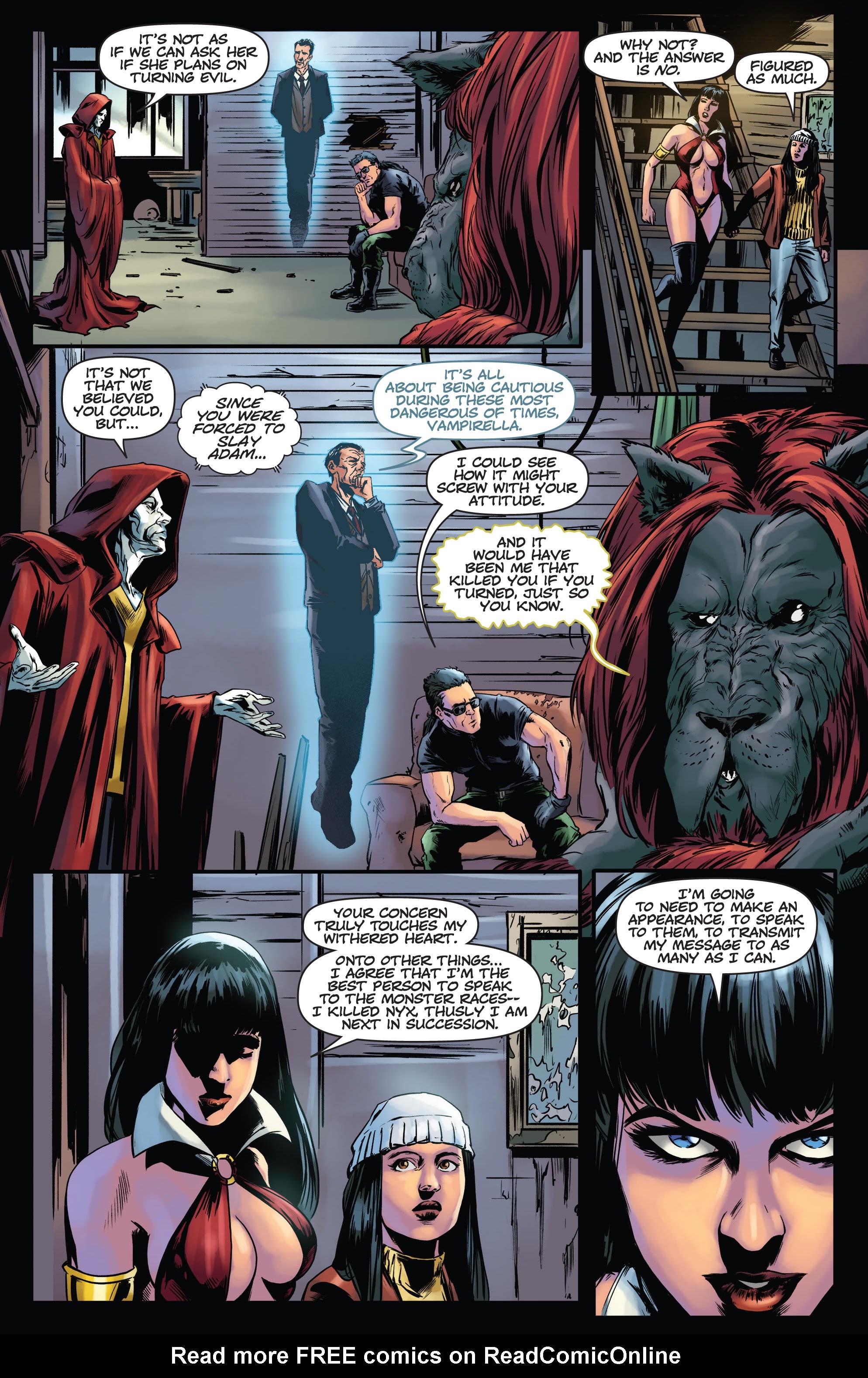 Read online Vengeance of Vampirella (2019) comic -  Issue #20 - 21