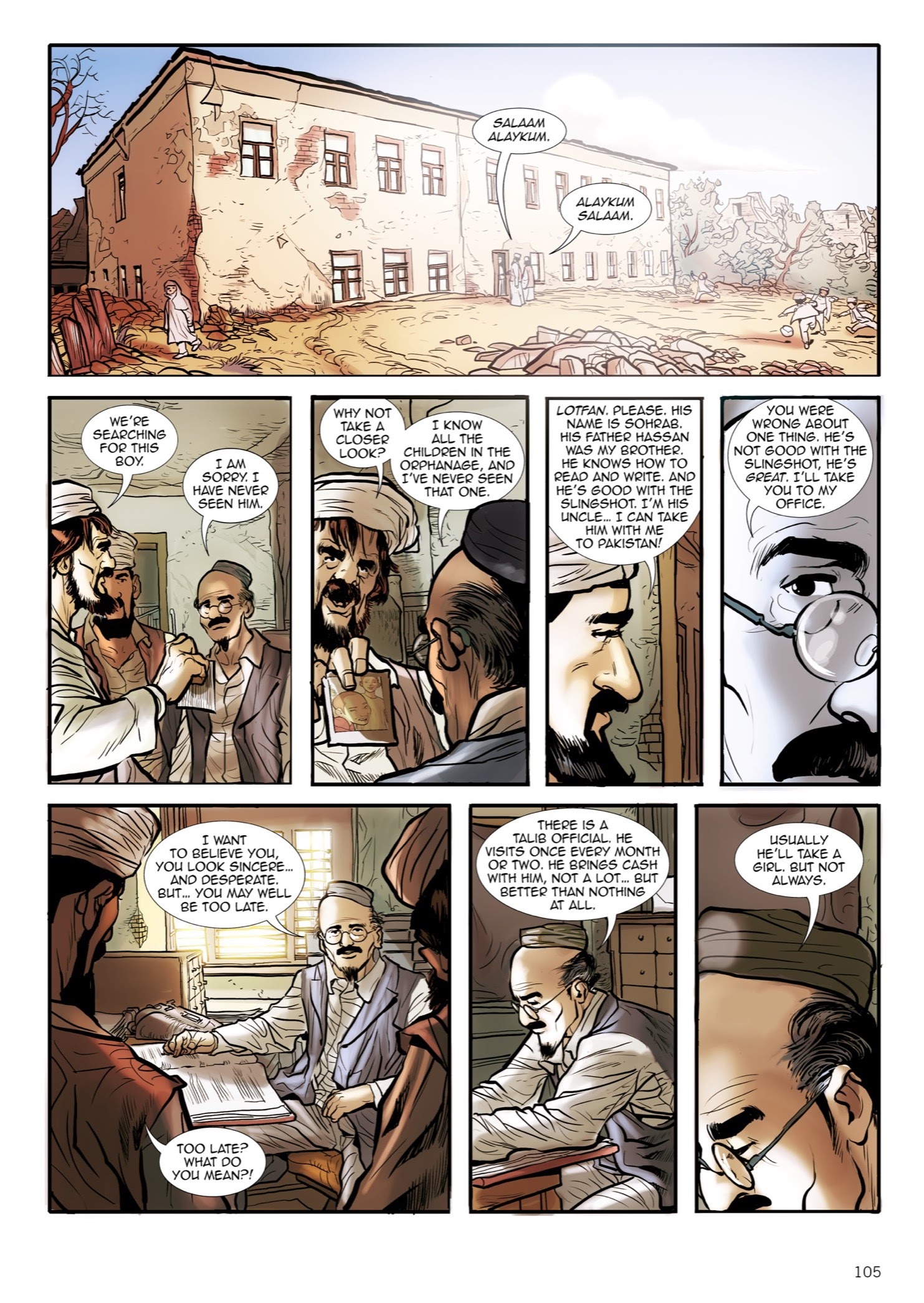 Read online The Kite Runner comic -  Issue # TPB - 106