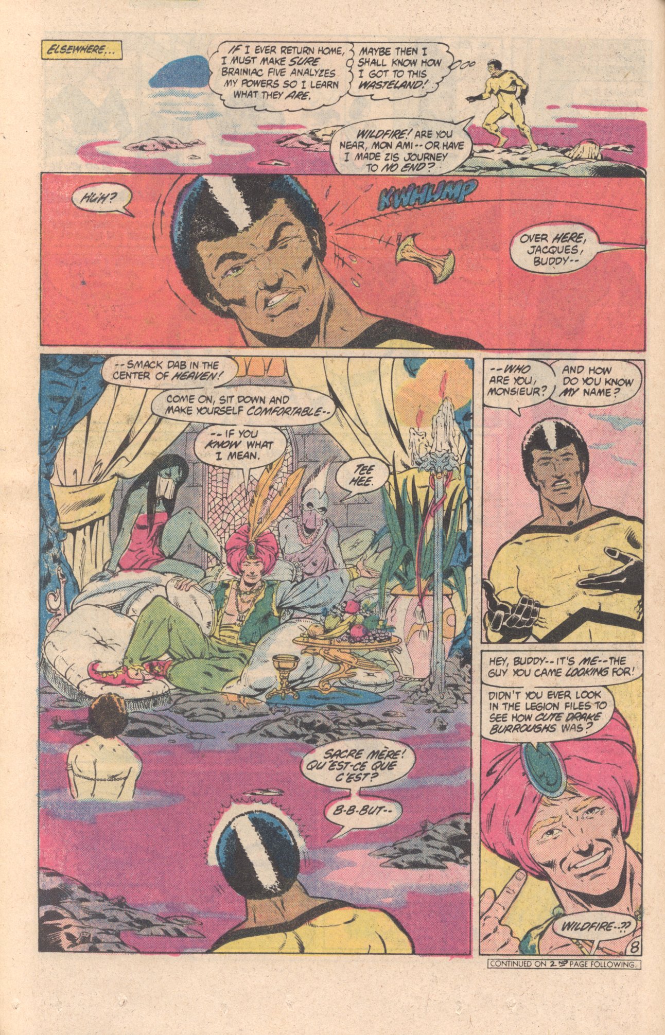 Read online Legion of Super-Heroes (1980) comic -  Issue #299 - 9