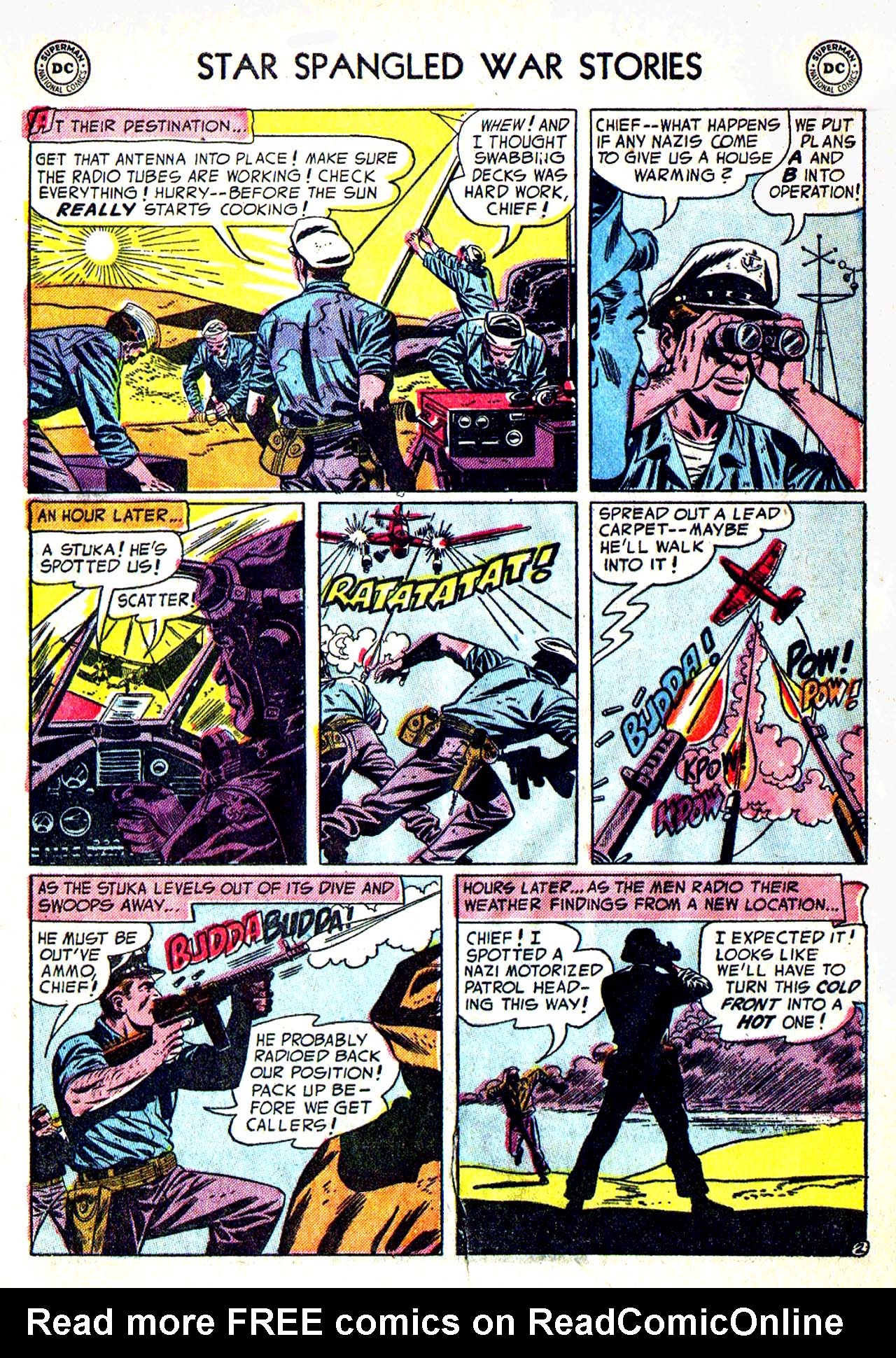 Read online Star Spangled War Stories (1952) comic -  Issue #22 - 29