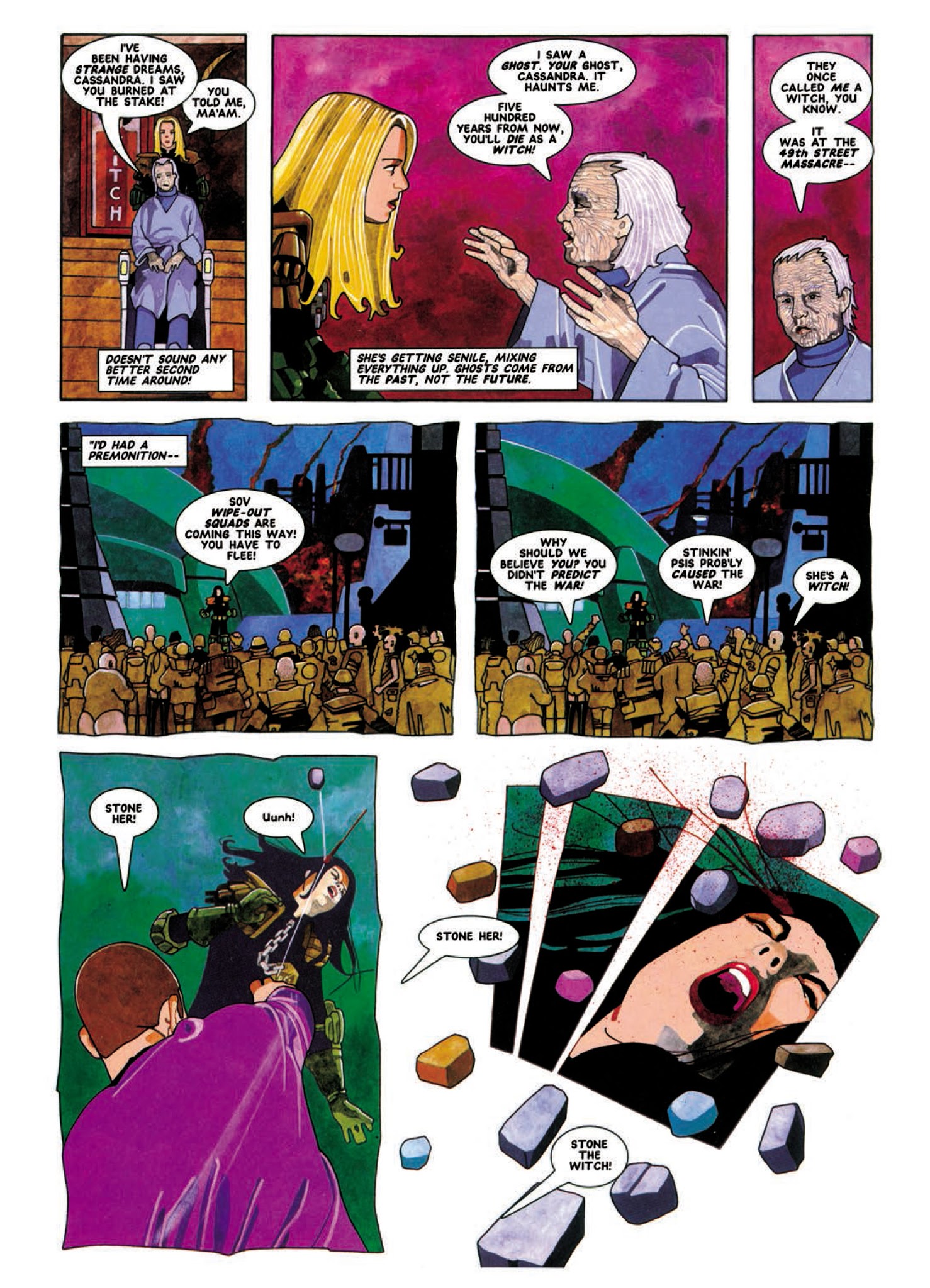 Read online Judge Anderson: The Psi Files comic -  Issue # TPB 3 - 232