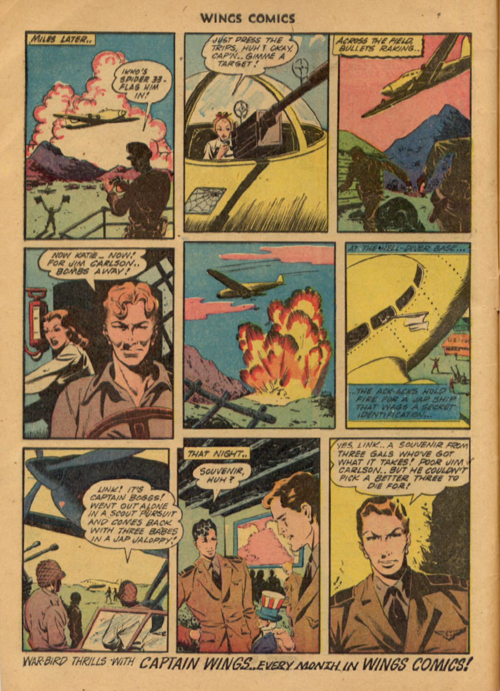 Read online Wings Comics comic -  Issue #38 - 12