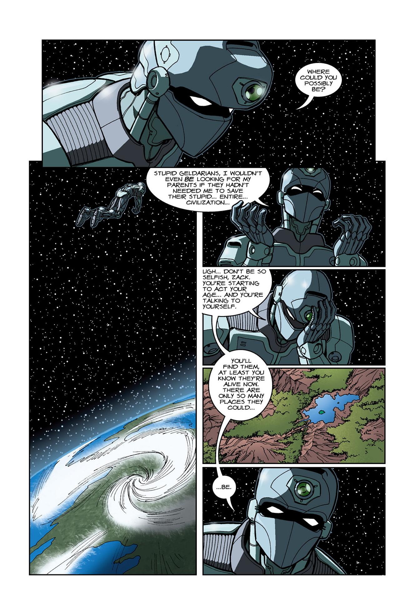 Read online Tech Jacket (2002) comic -  Issue # TPB 1 - 128