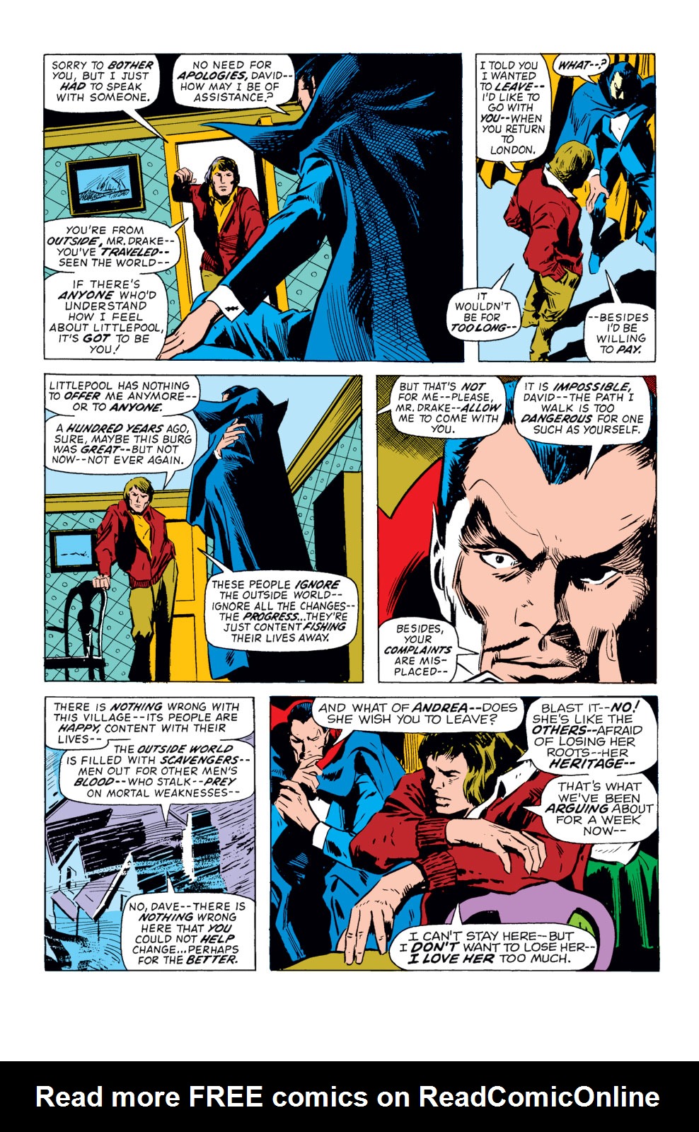 Read online Tomb of Dracula (1972) comic -  Issue #9 - 15