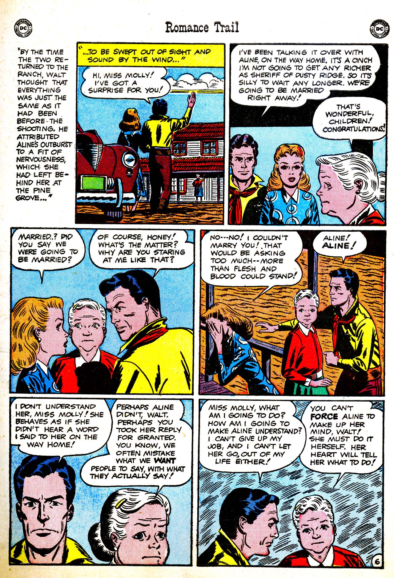 Read online Romance Trail comic -  Issue #4 - 9