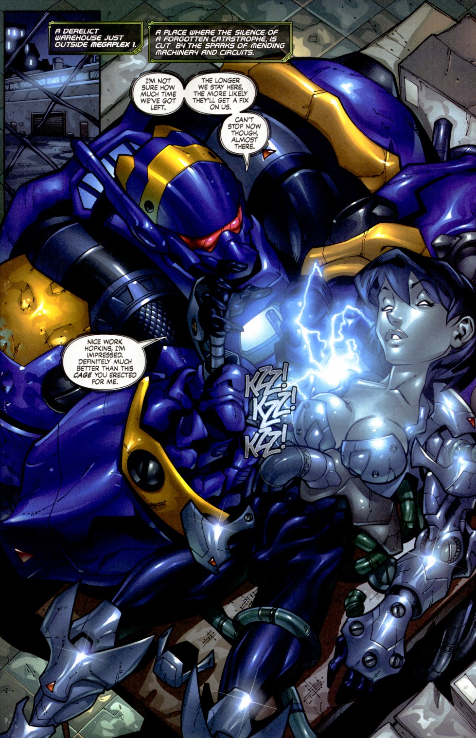 Read online E.V.E. ProtoMecha comic -  Issue #4 - 5