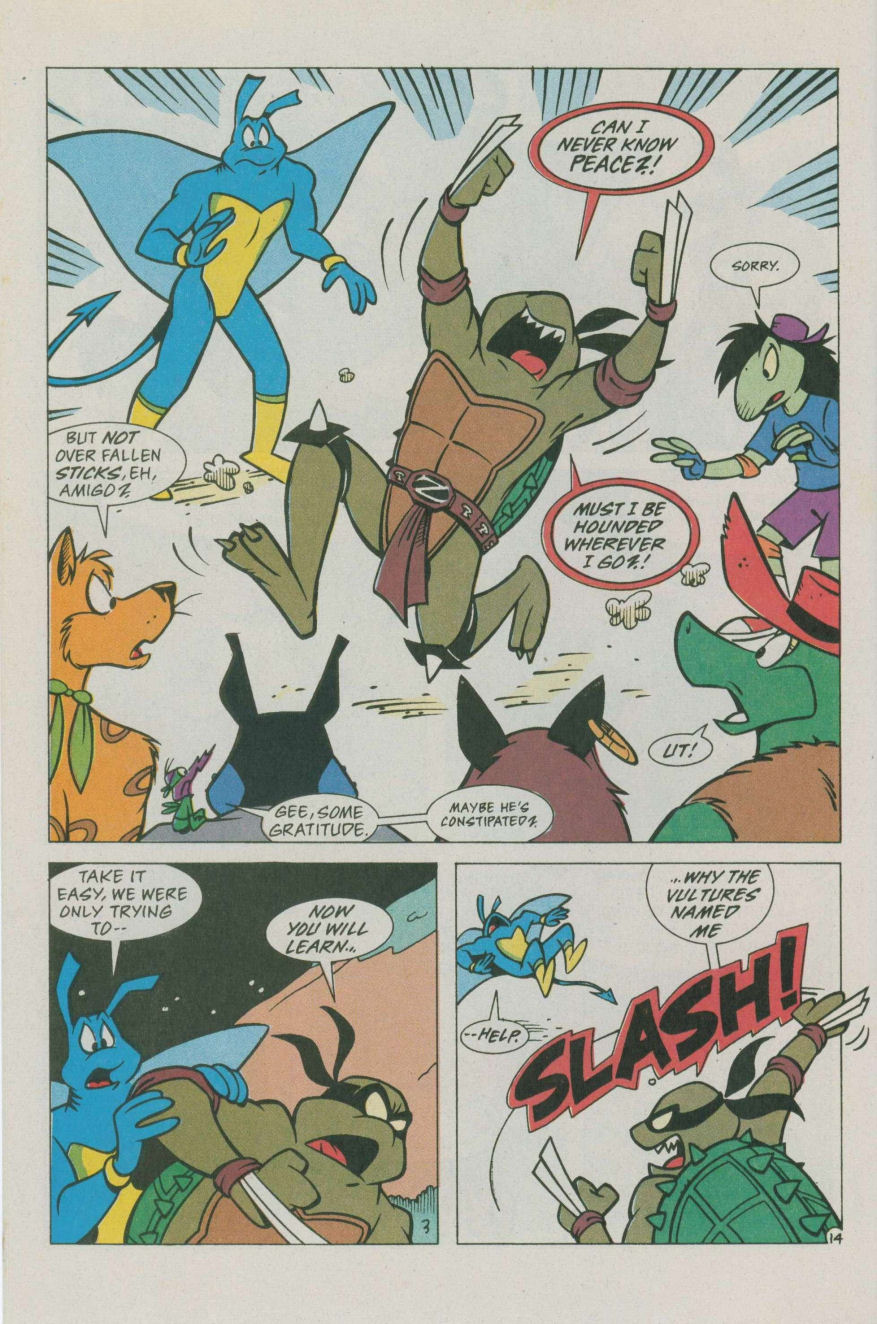 Read online Mighty Mutanimals (1992) comic -  Issue #9 - 16