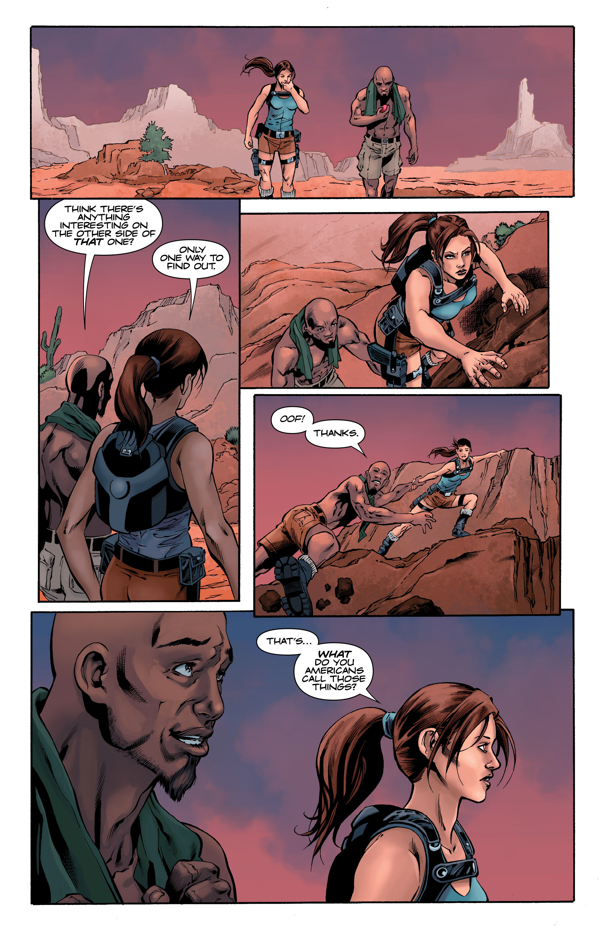 Read online Lara Croft and the Frozen Omen comic -  Issue #4 - 13
