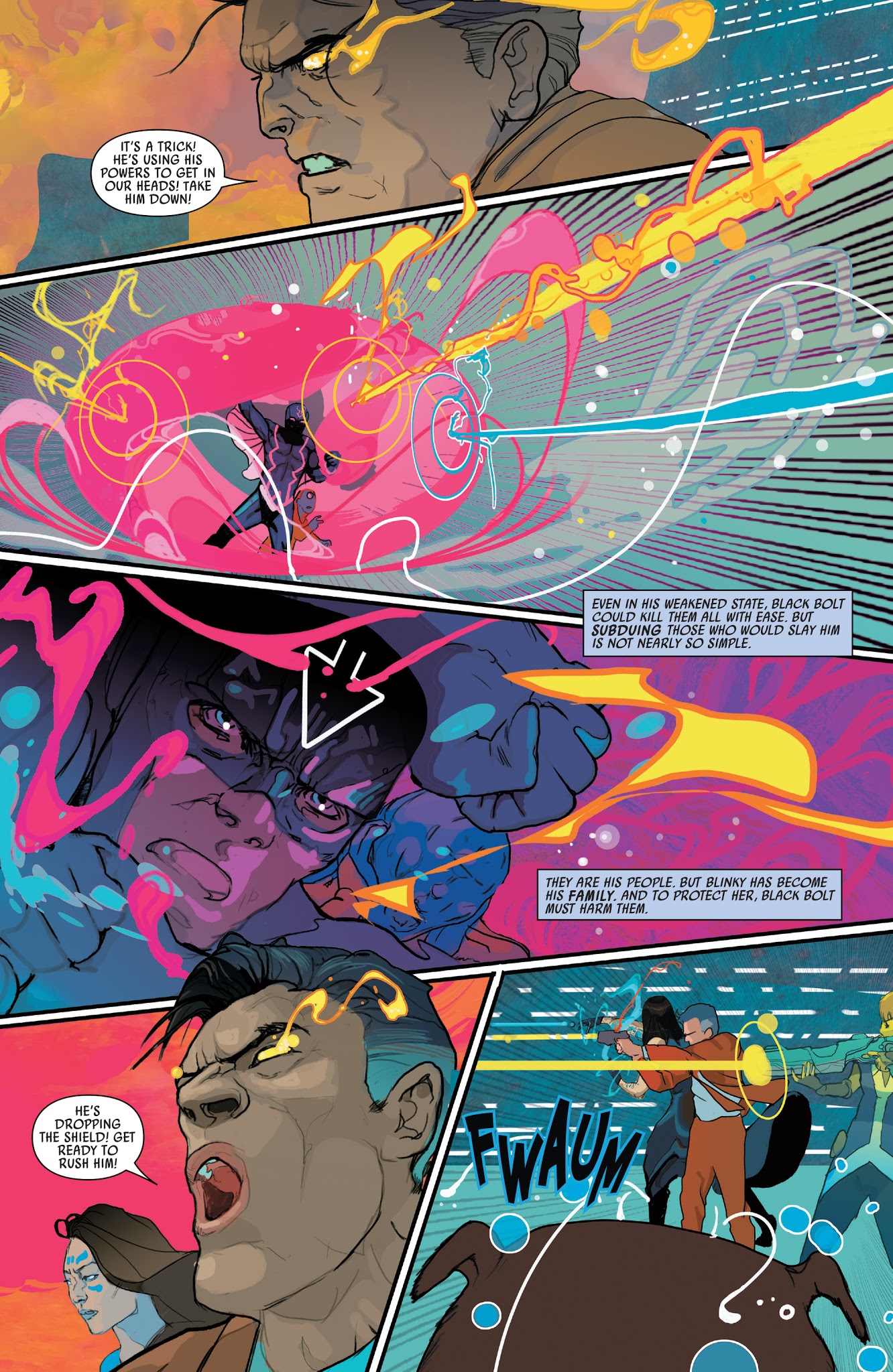 Read online Black Bolt comic -  Issue #8 - 9