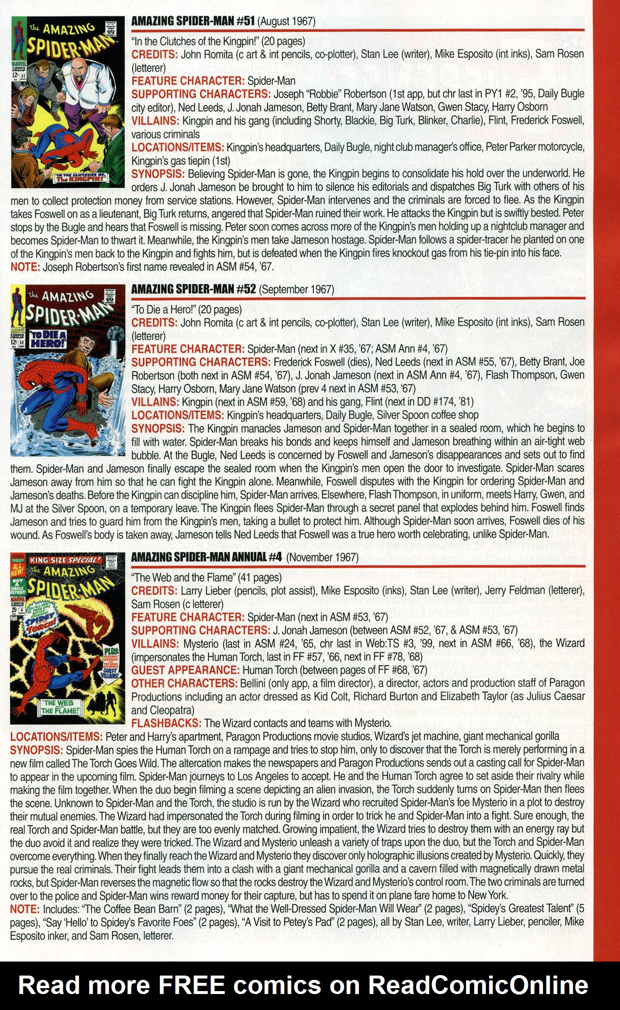Read online Official Index to the Marvel Universe comic -  Issue #1 - 23
