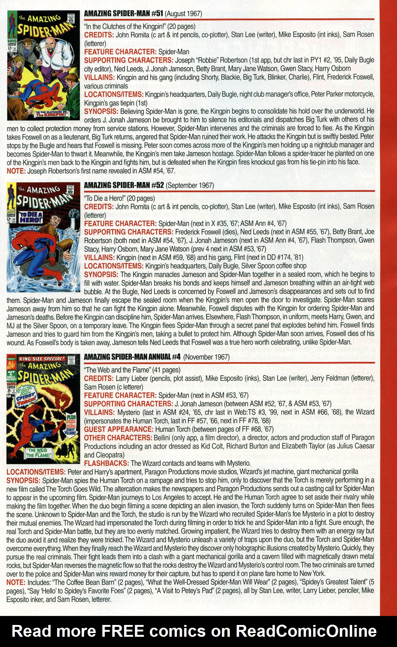 Read online Official Index to the Marvel Universe comic -  Issue #1 - 23