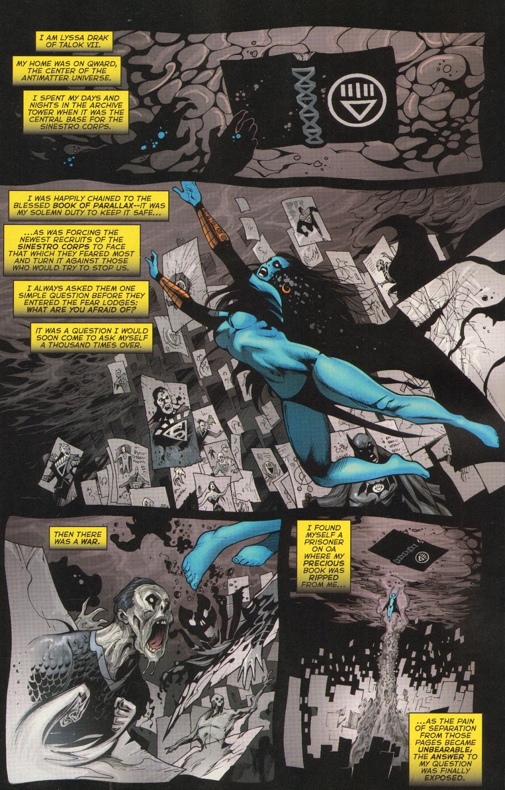 Untold Tales of Blackest Night issue Full - Page 3