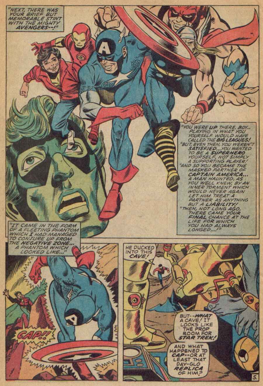 Read online Captain Marvel (1968) comic -  Issue #20 - 6