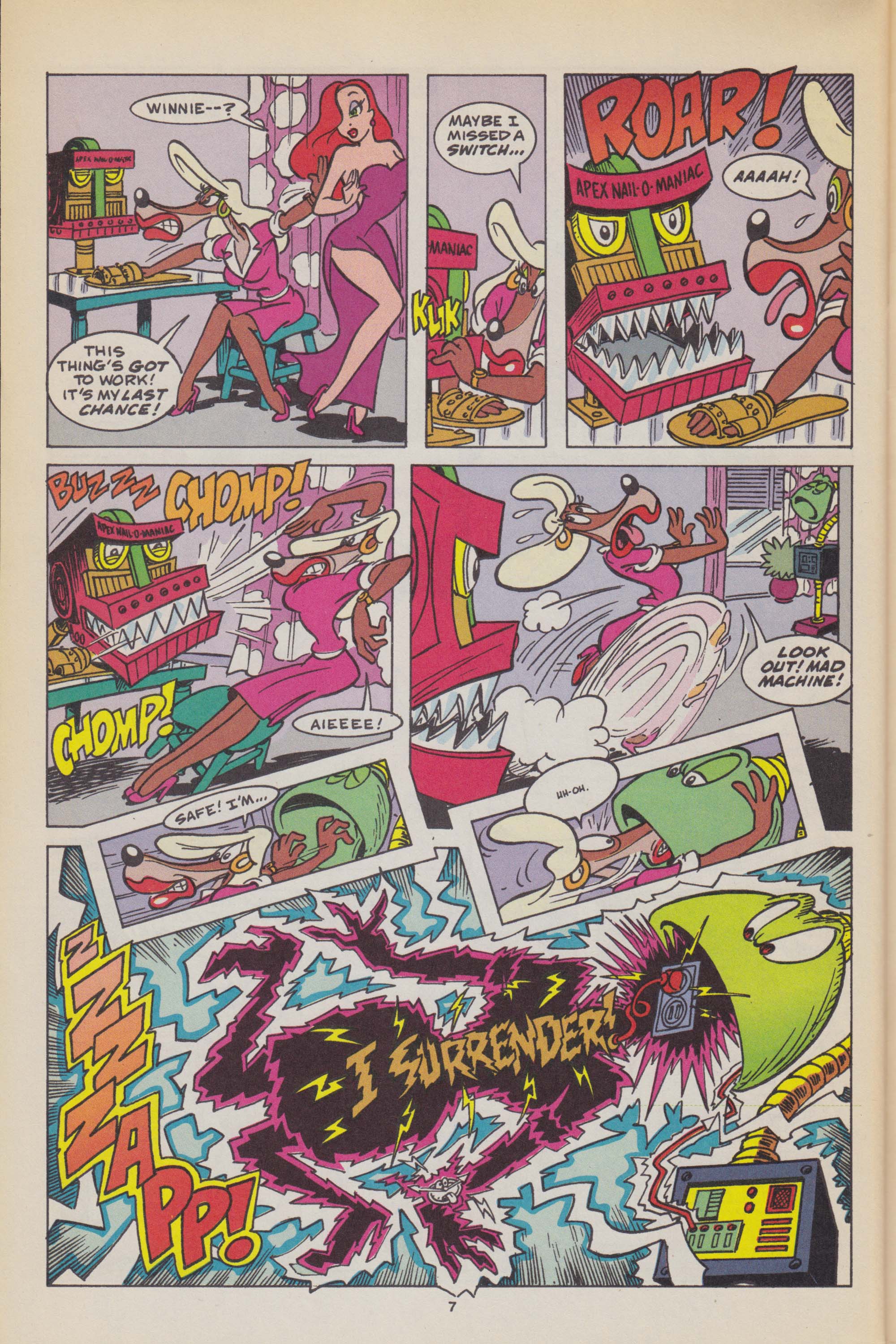 Read online Roger Rabbit's Toontown comic -  Issue #4 - 32