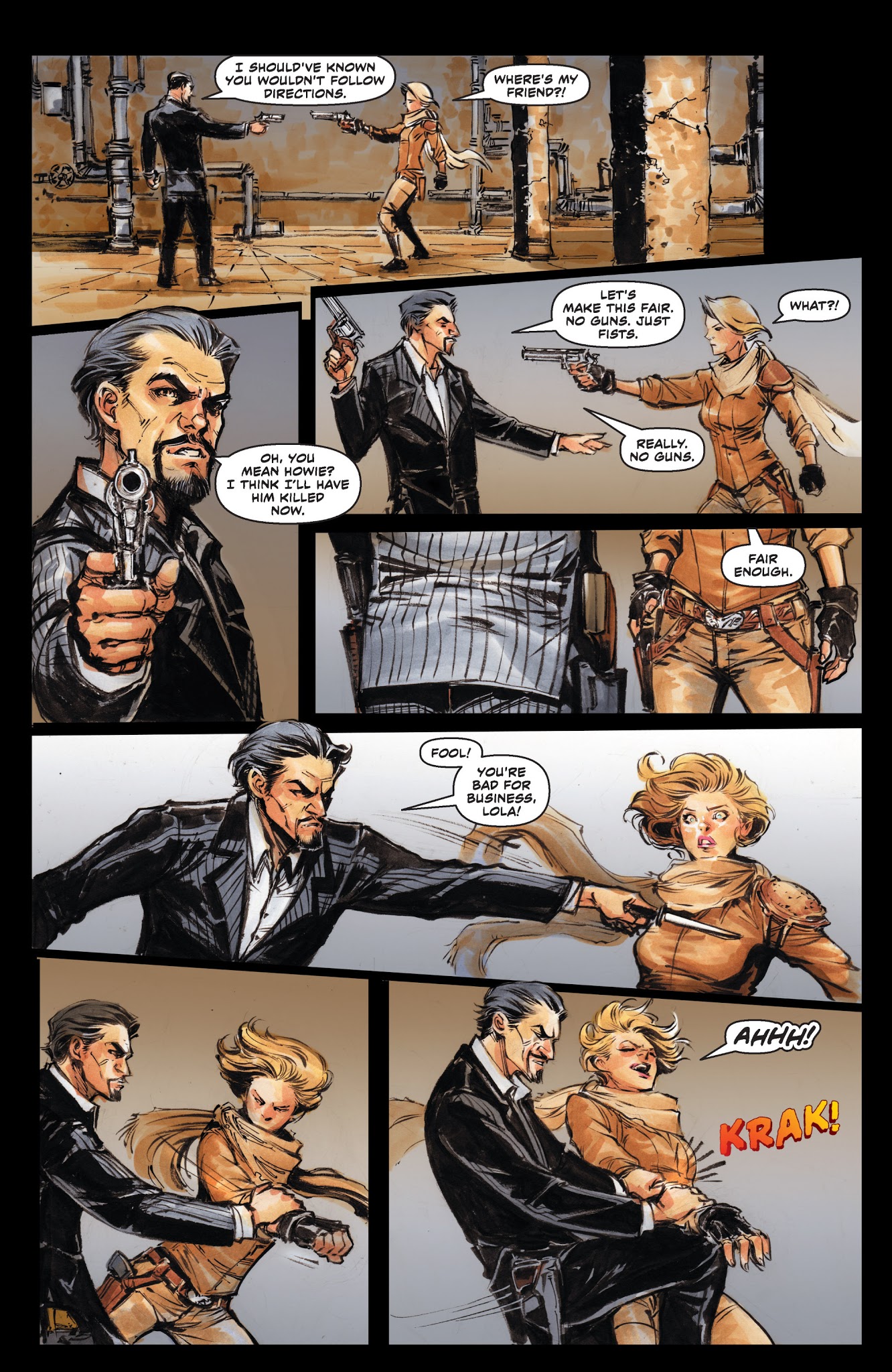 Read online Lola XOXO comic -  Issue #6 - 16