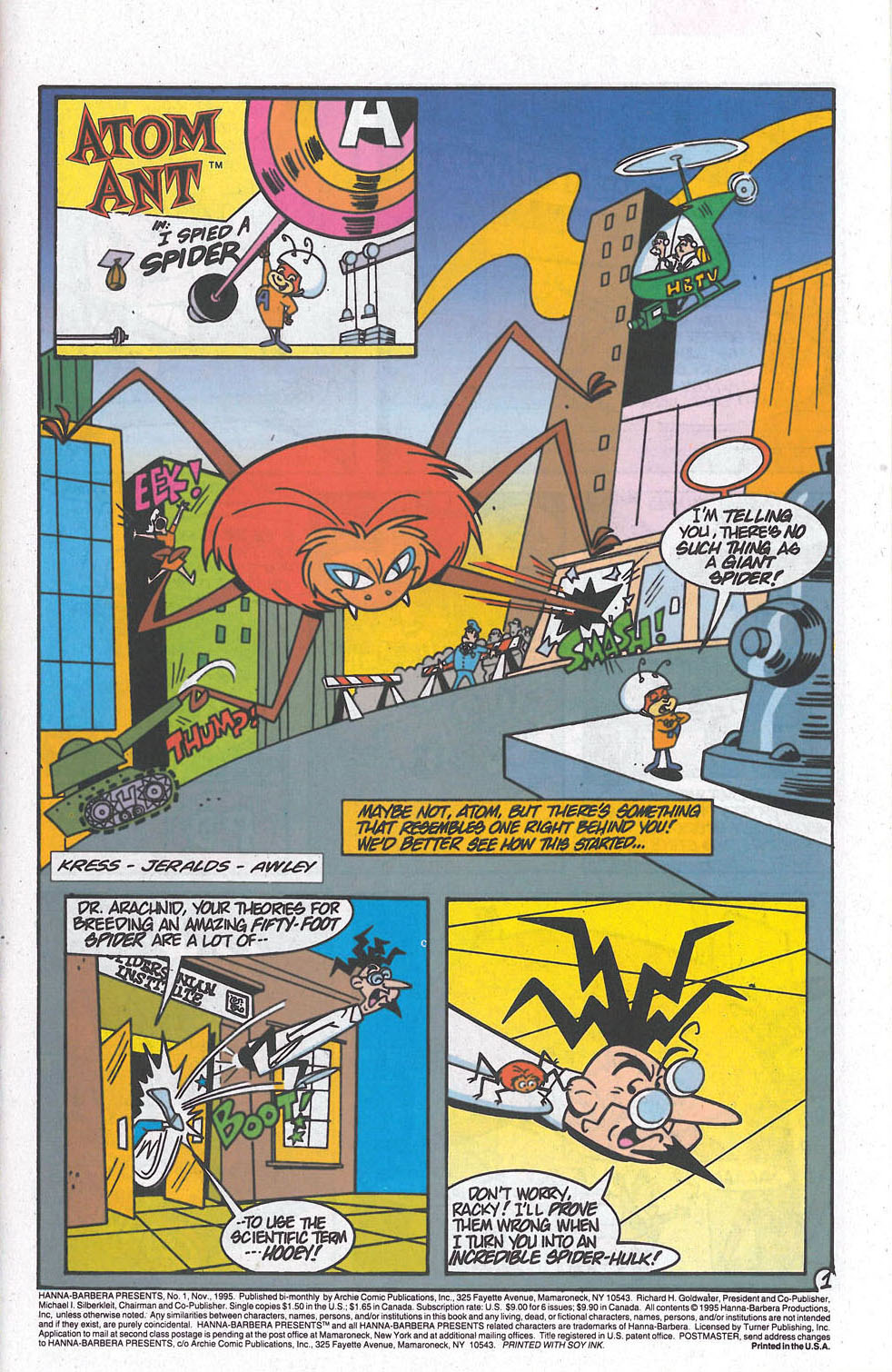 Read online Hanna-Barbera Presents comic -  Issue #1 - 3