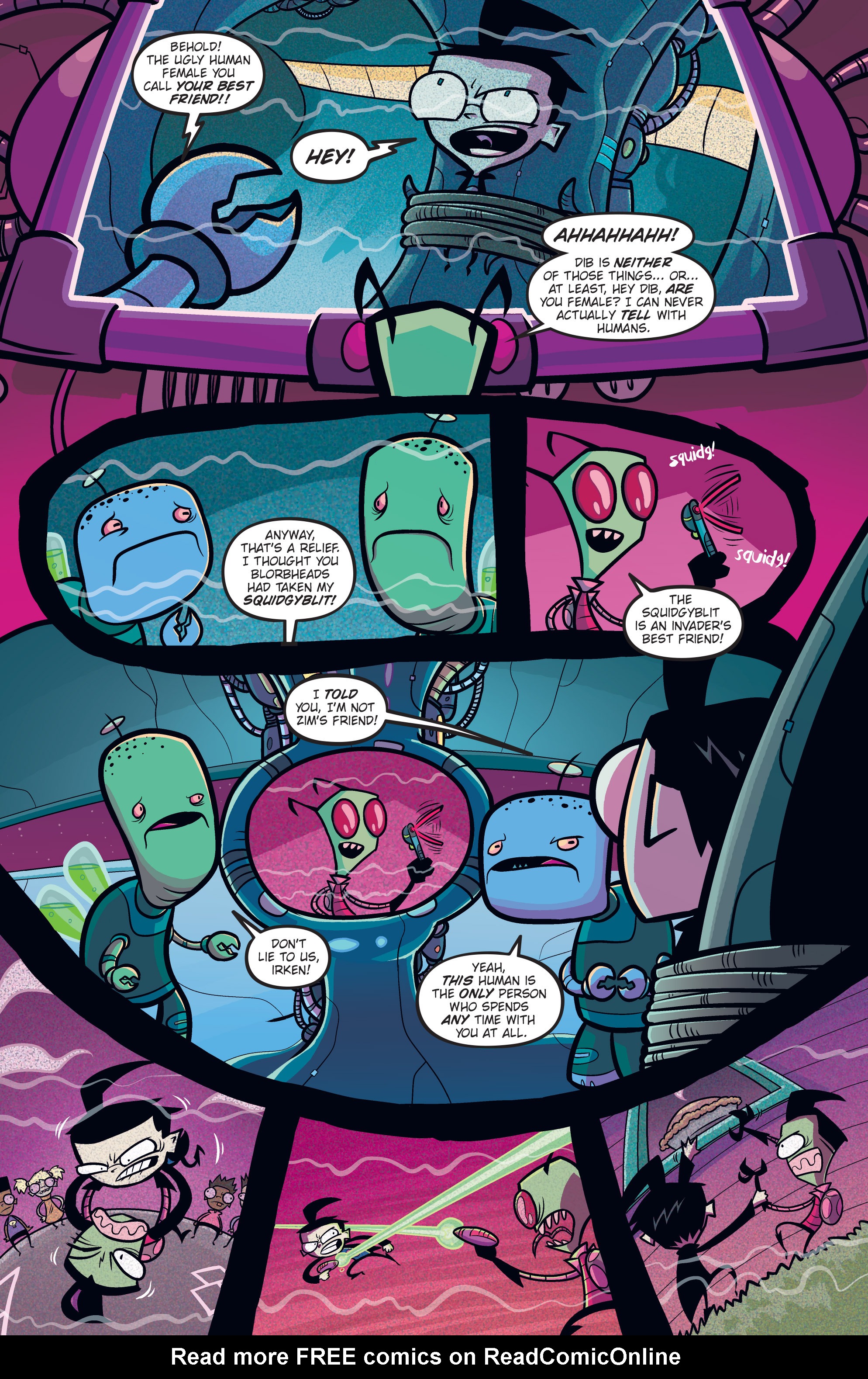Read online Invader Zim comic -  Issue #13 - 4