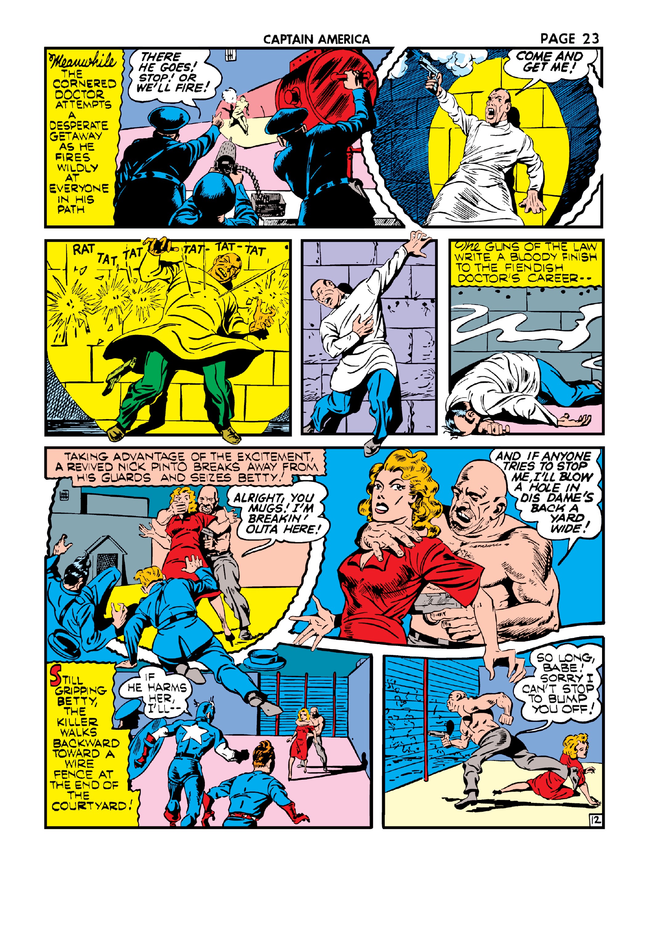 Read online Marvel Masterworks: Golden Age Captain America comic -  Issue # TPB 3 (Part 1) - 32