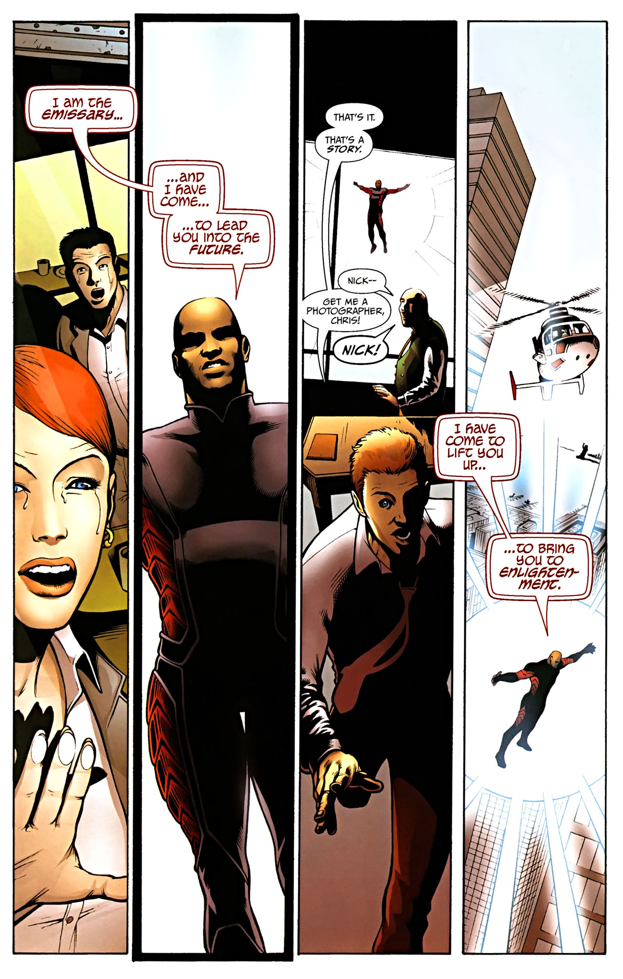 Read online Emissary comic -  Issue #1 - 9