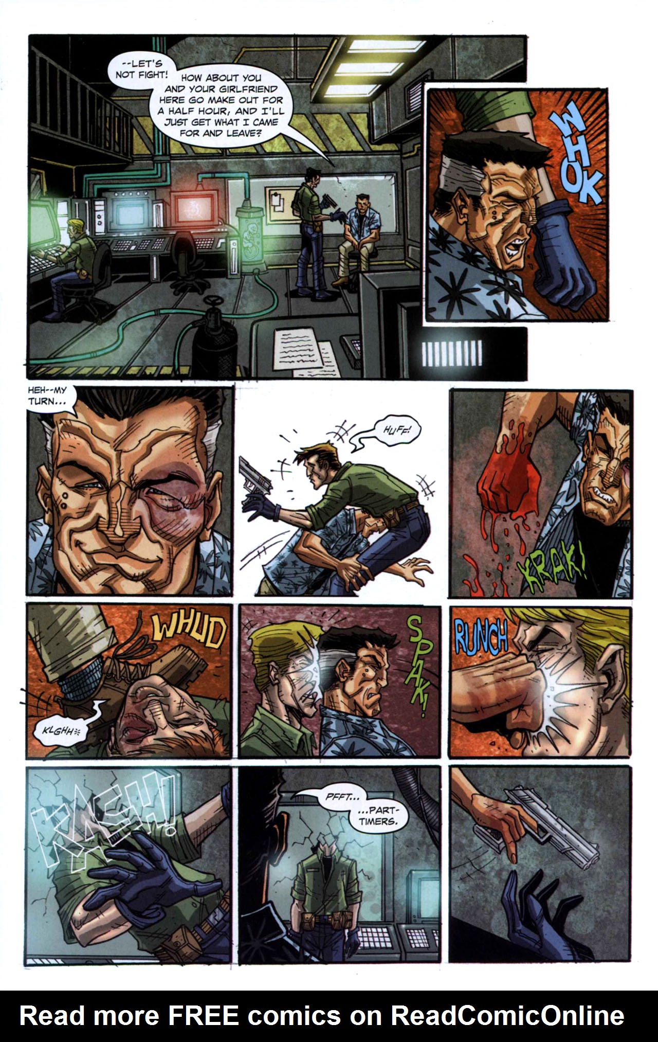 Read online Starship Troopers (2007) comic -  Issue #9 - 7