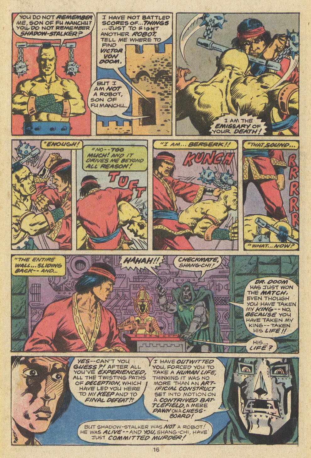 Master of Kung Fu (1974) Issue #60 #45 - English 11