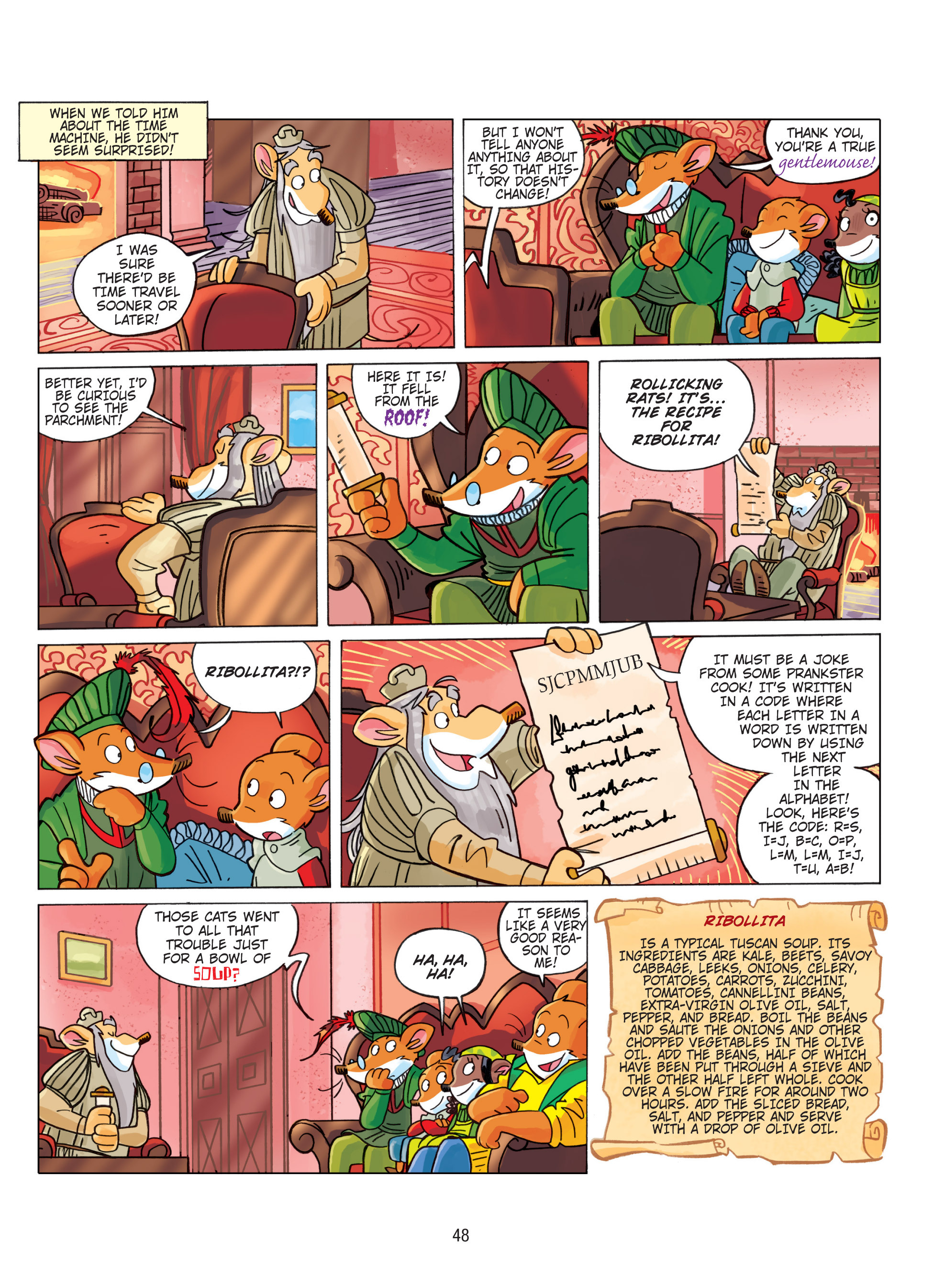 Read online Geronimo Stilton comic -  Issue # TPB 6 - 48
