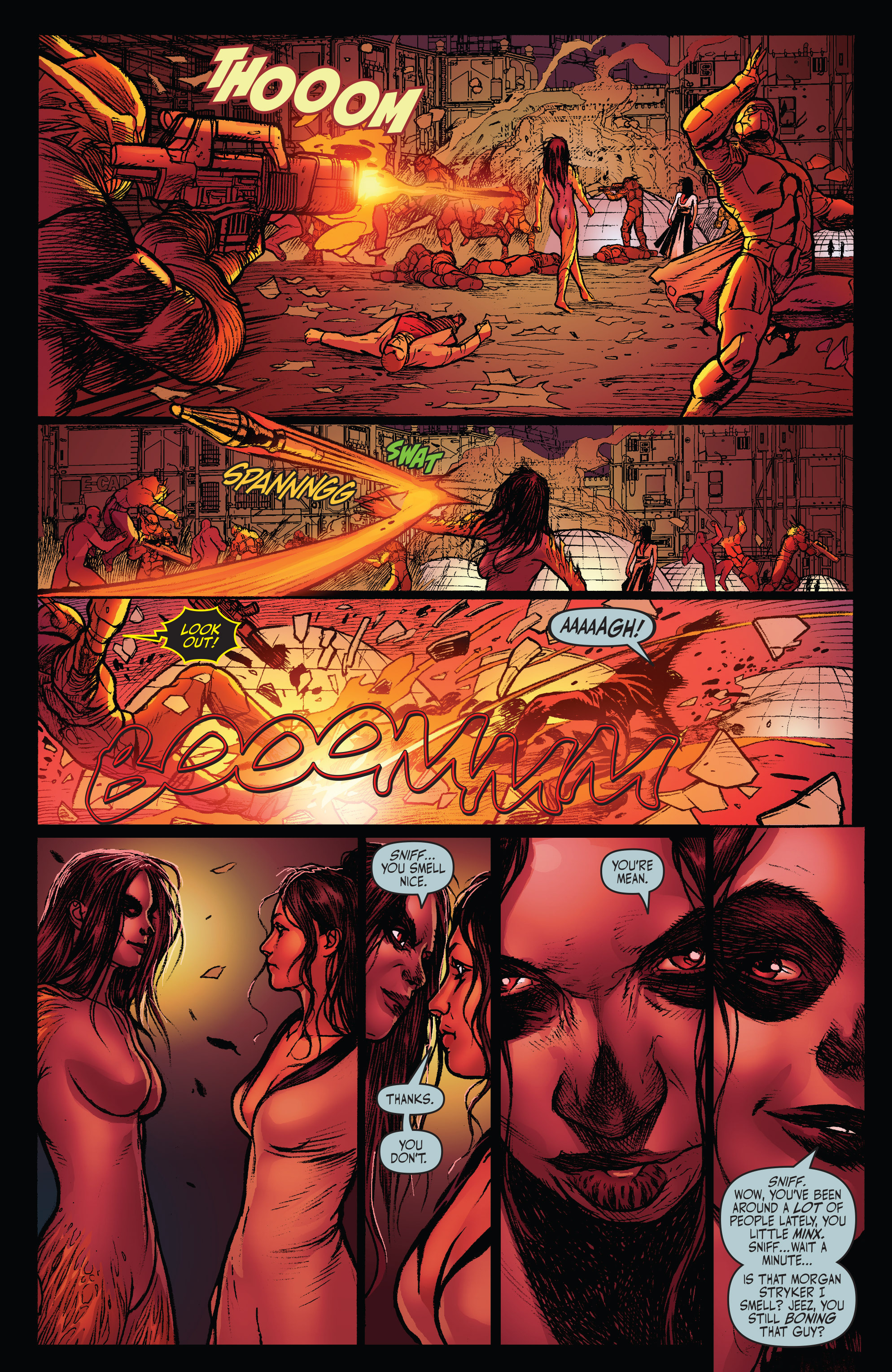 Read online Cyberforce (2012) comic -  Issue #8 - 21